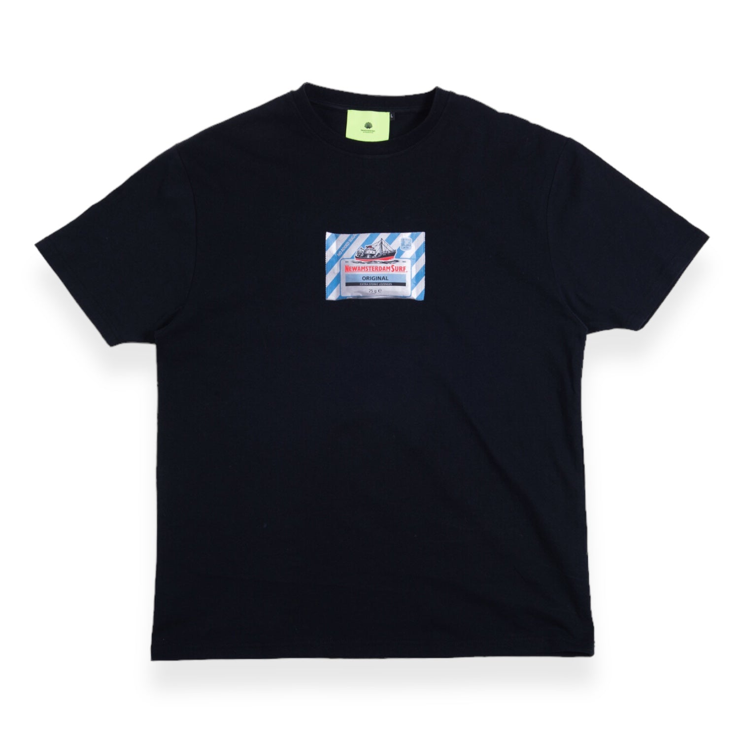 New Amsterdam Surf Association - Pastille Tee (Black)