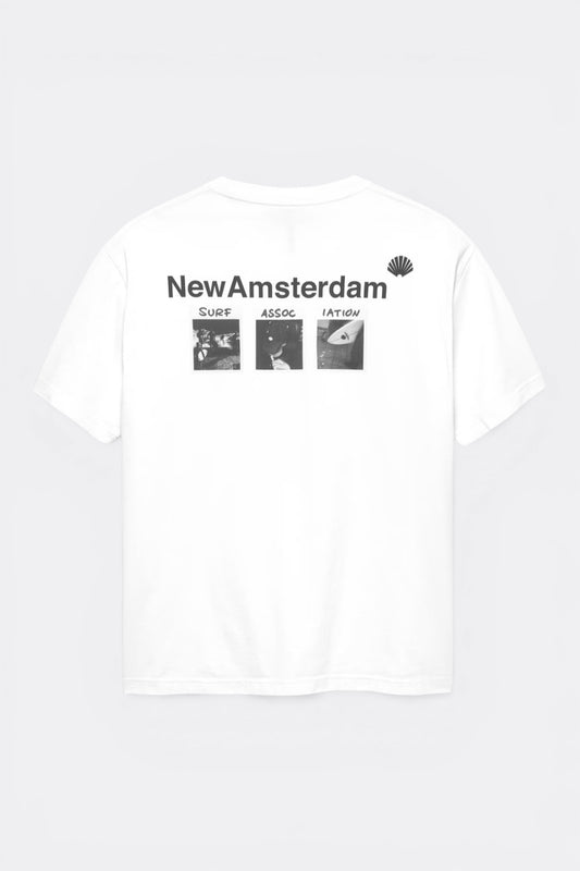 New Amsterdam Surf Association Photo Tee White | T-Shirt Coton | Edgar Bdx