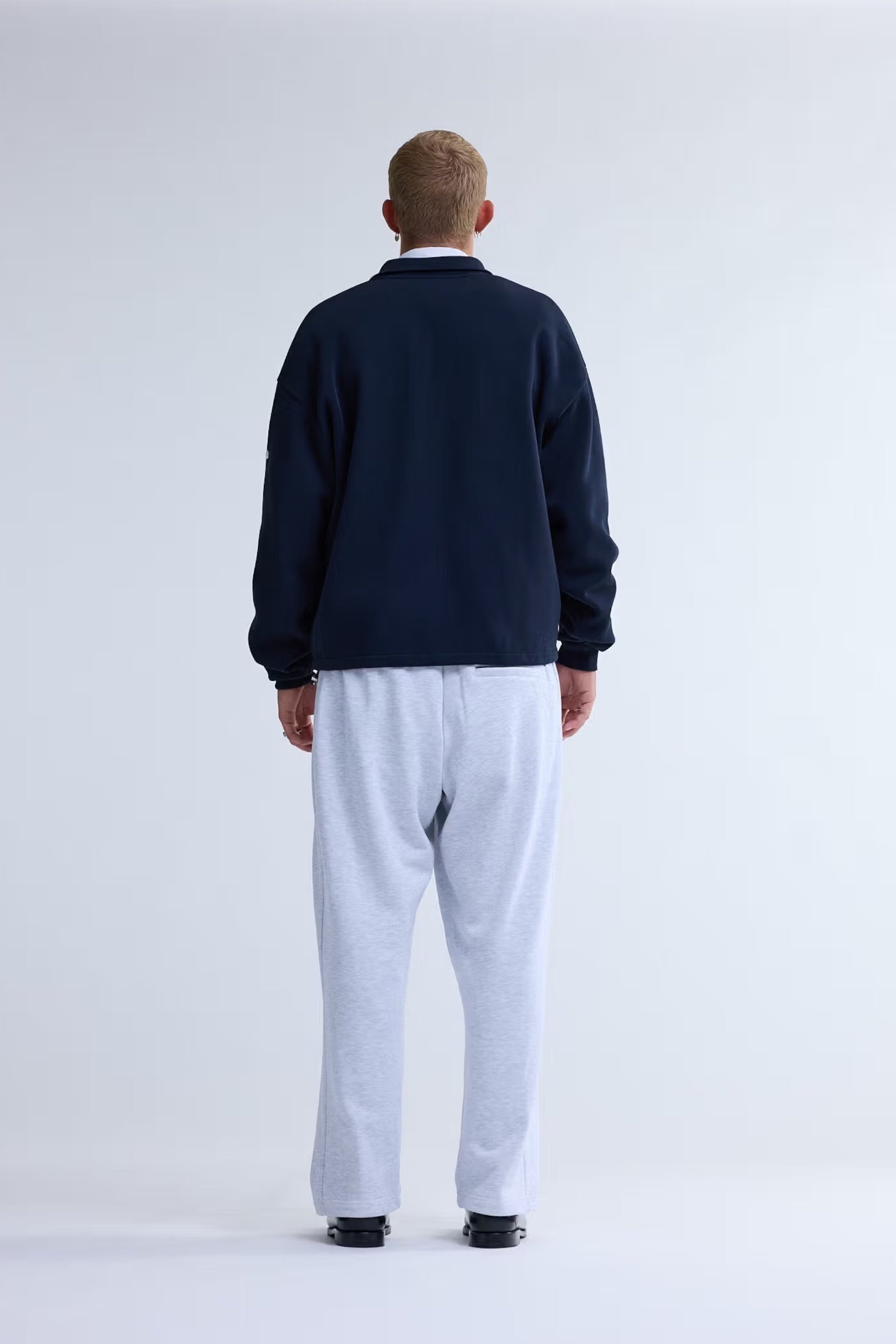New Amsterdam Surf Association - Plate Half-Zip Sweatshirt (Night)