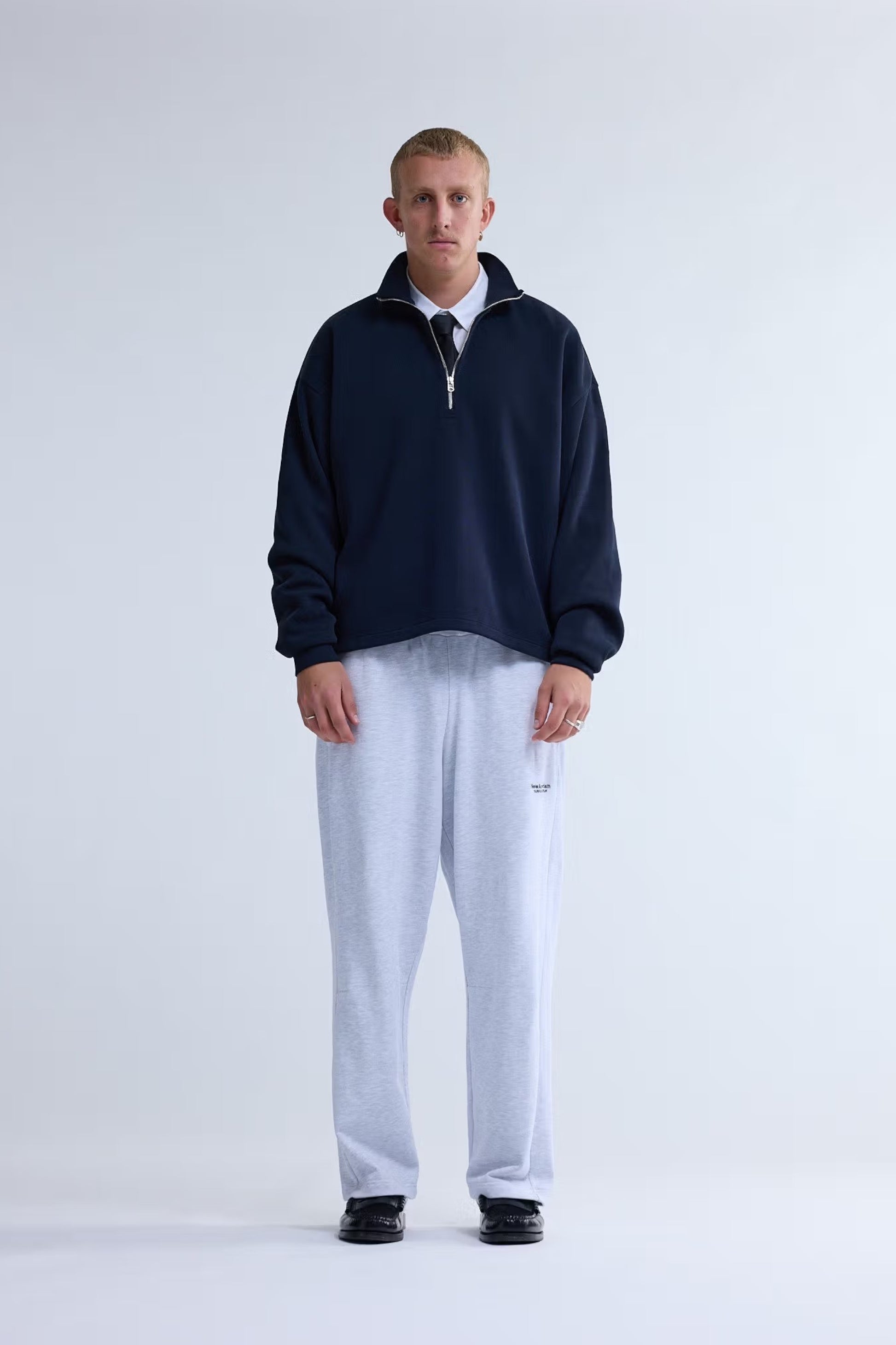 New Amsterdam Surf Association - Plate Half-Zip Sweatshirt (Night)