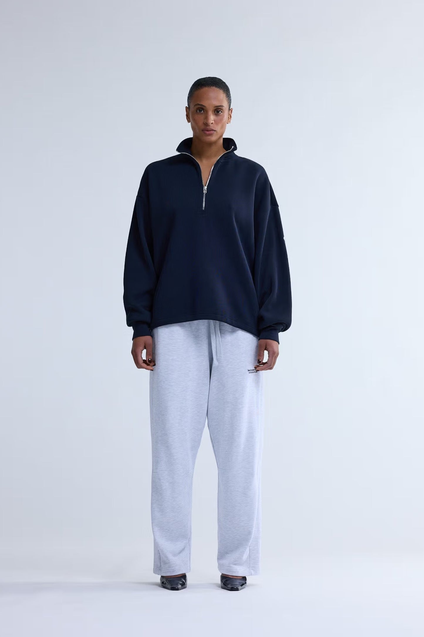 New Amsterdam Surf Association - Plate Half-Zip Sweatshirt (Night)