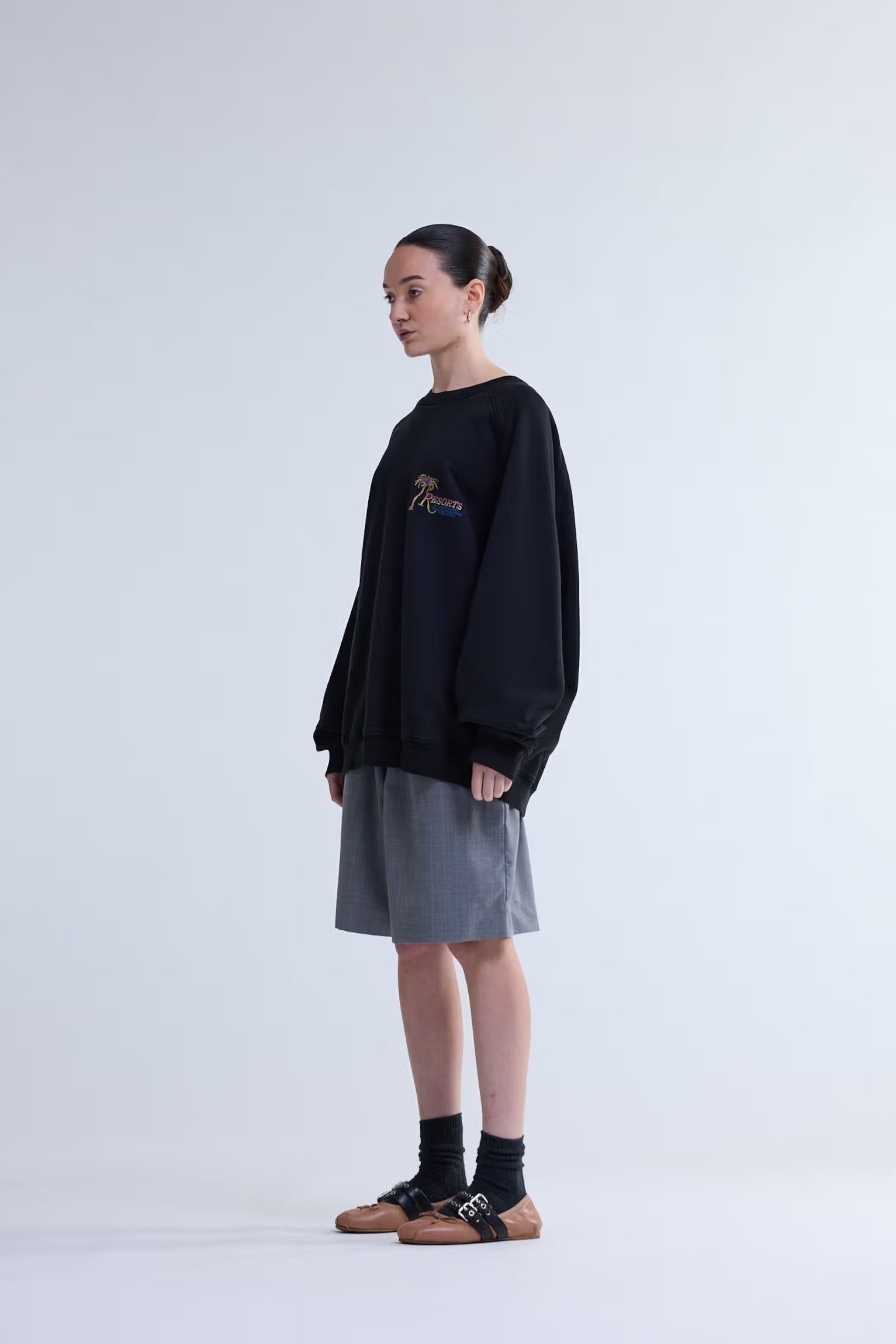 New Amsterdam Surf Association Resorts Crewneck Black | Sweat Coton | Edgar Bdx