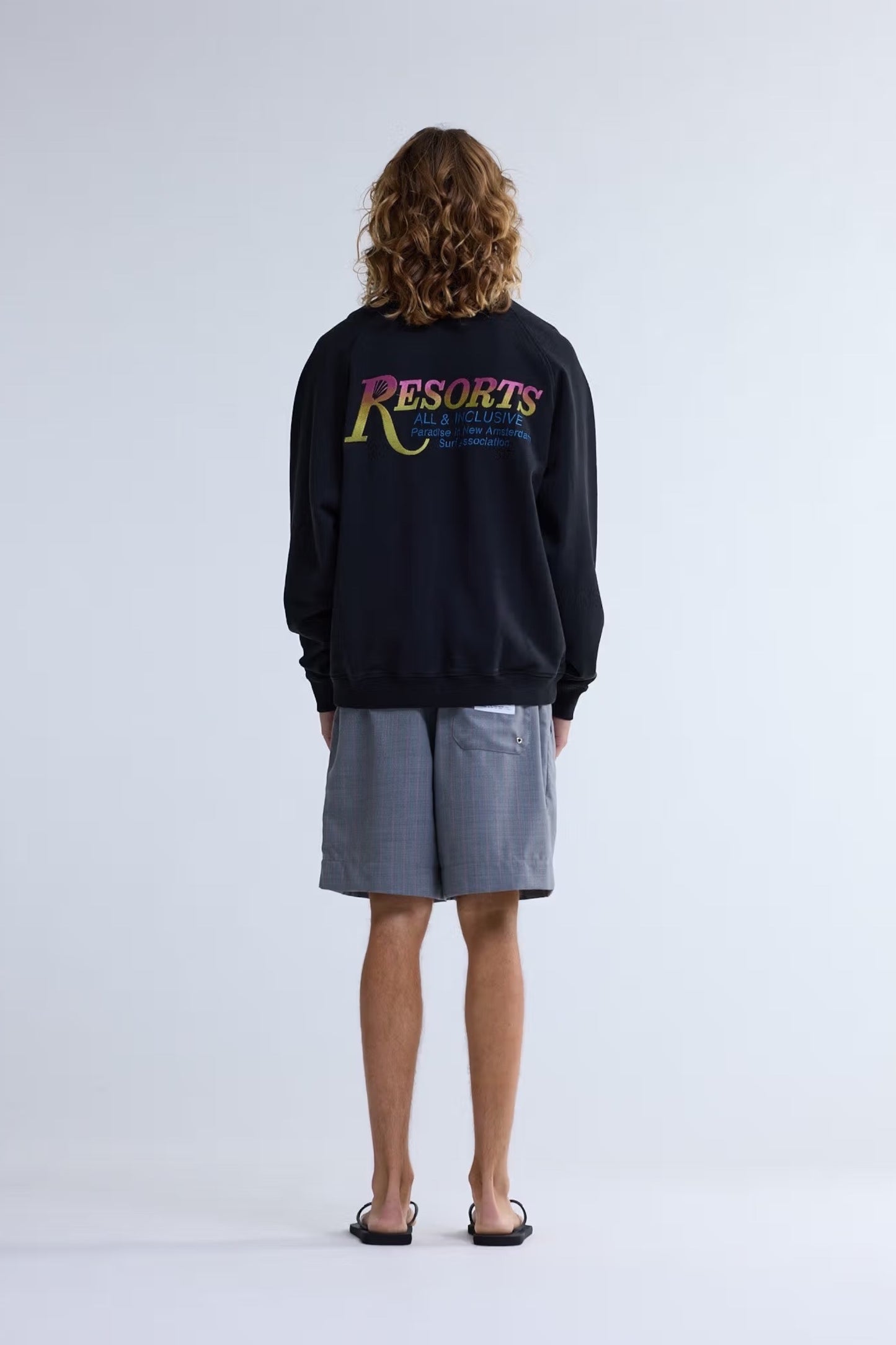 New Amsterdam Surf Association Resorts Crewneck Black | Sweat Coton | Edgar Bdx