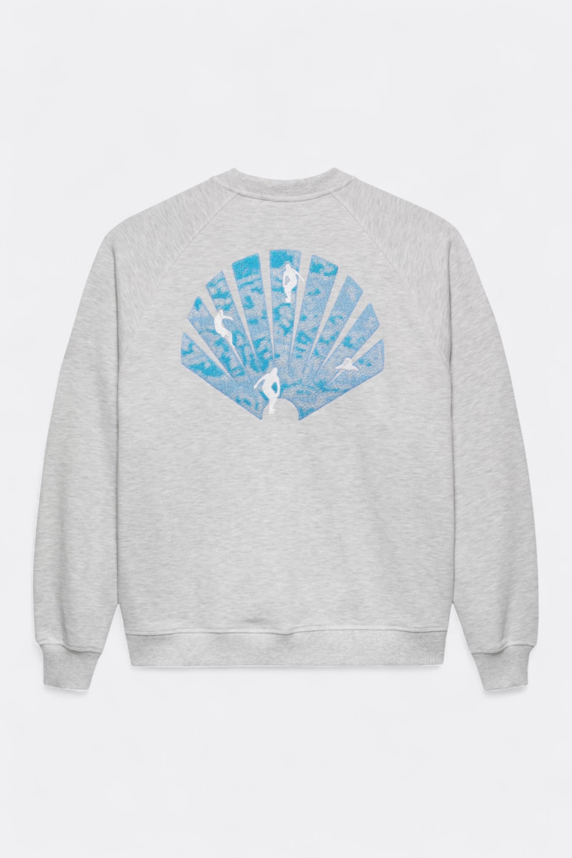 New Amsterdam Surf Association - Sea Glow Crewneck (Ash)