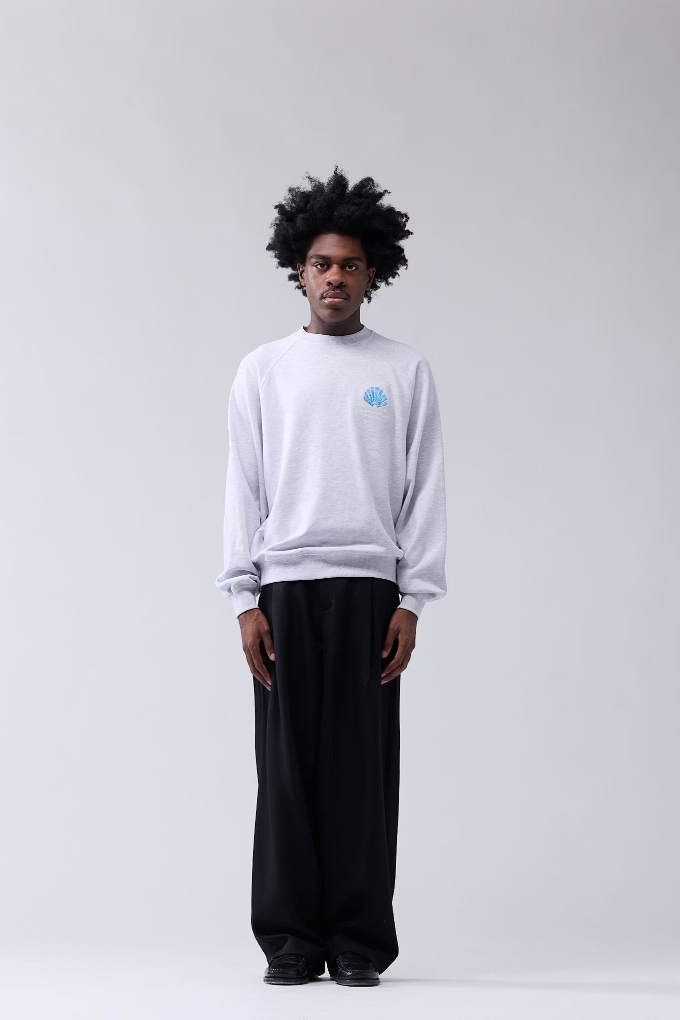 New Amsterdam Surf Association - Sea Glow Crewneck (Ash)