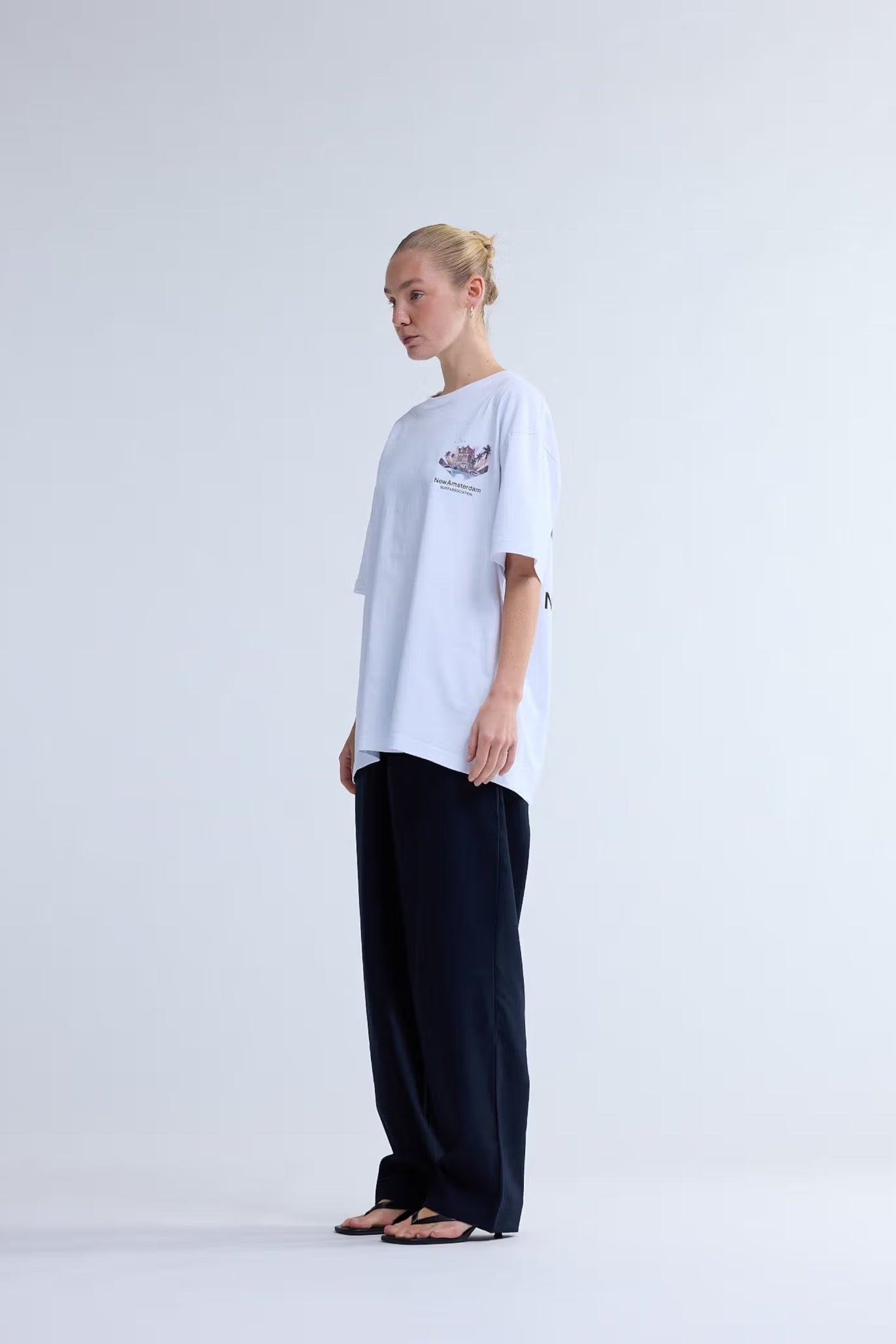 New Amsterdam Surf Association - Tropical Tee (White)