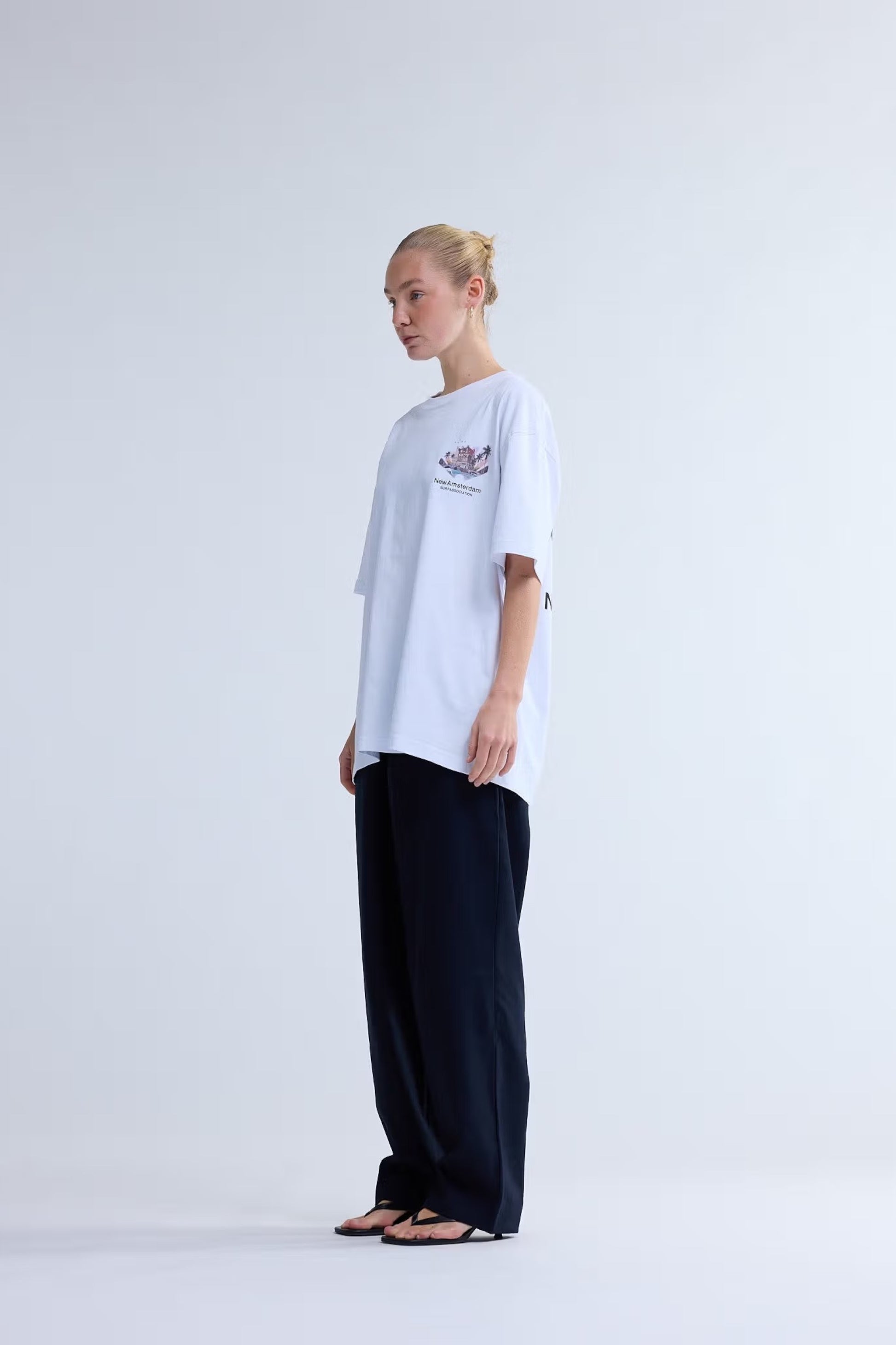 New Amsterdam Surf Association - Tropical Tee (White)