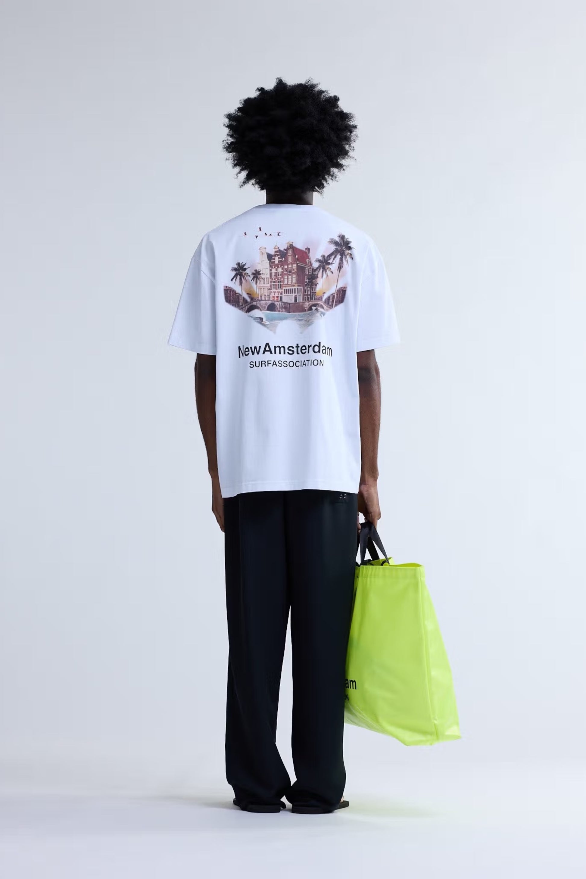 New Amsterdam Surf Association - Tropical Tee (White)