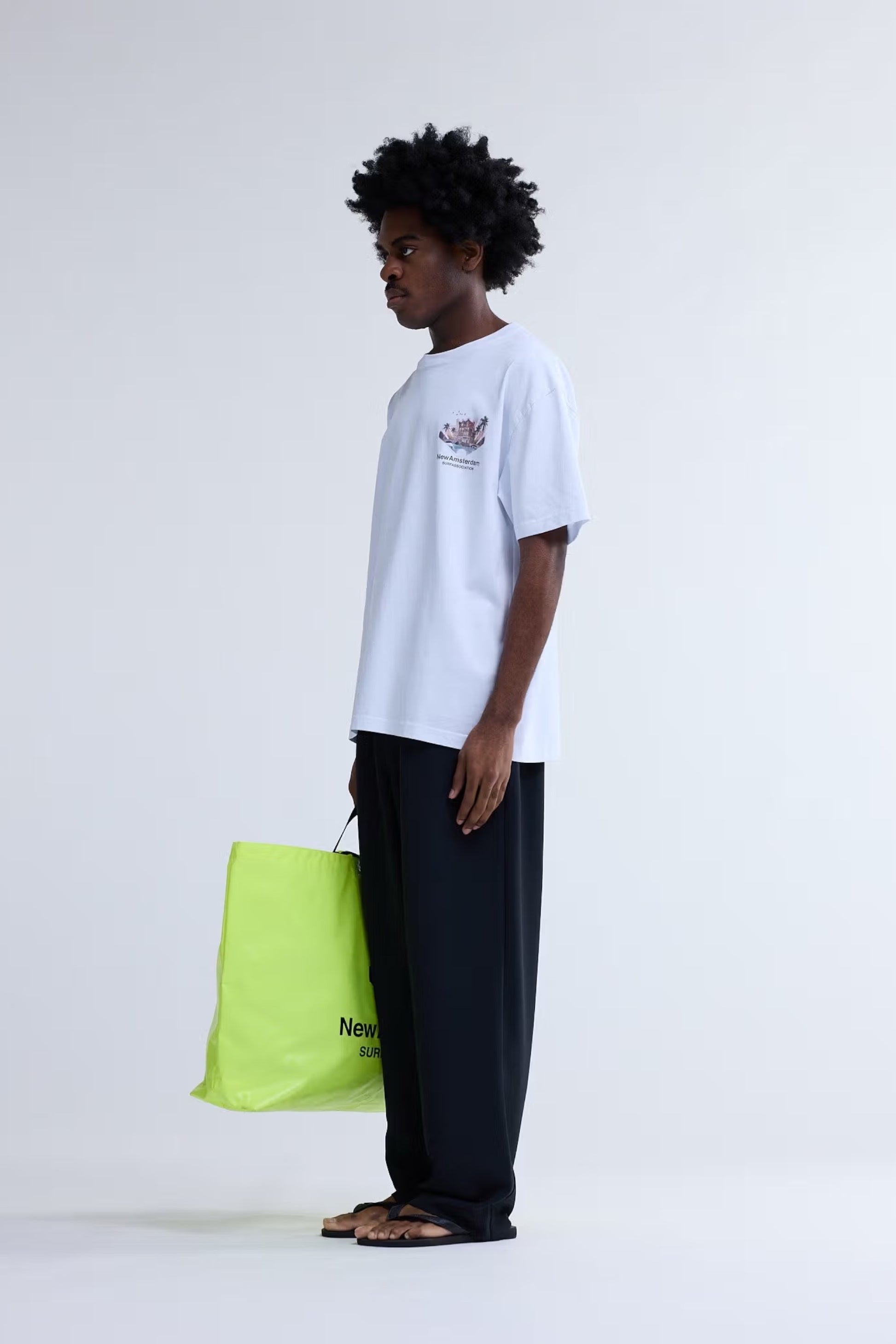 New Amsterdam Surf Association - Tropical Tee (White)