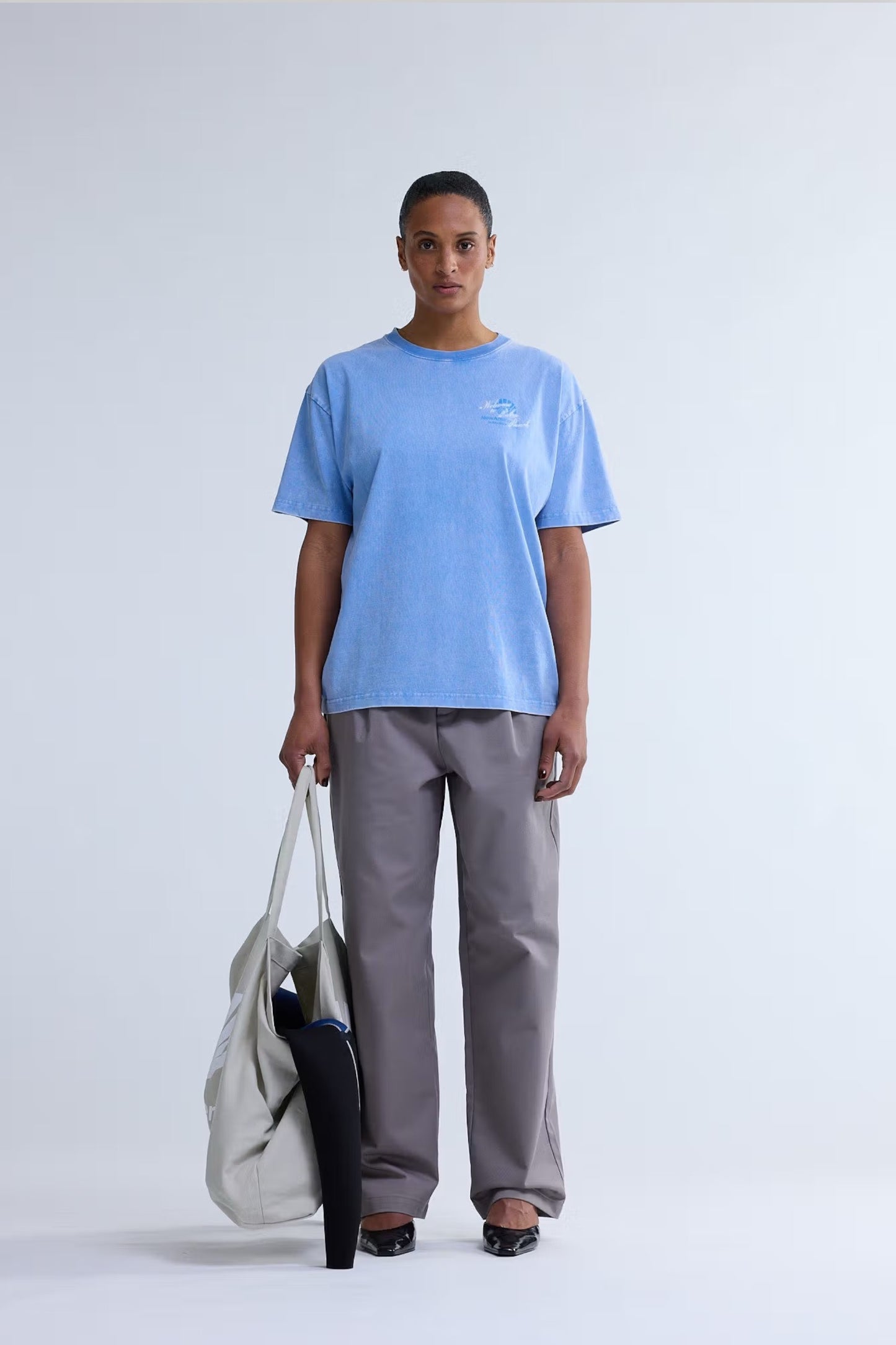 New Amsterdam Surf Association - Welcome To Palm Beach Tee (Blue)