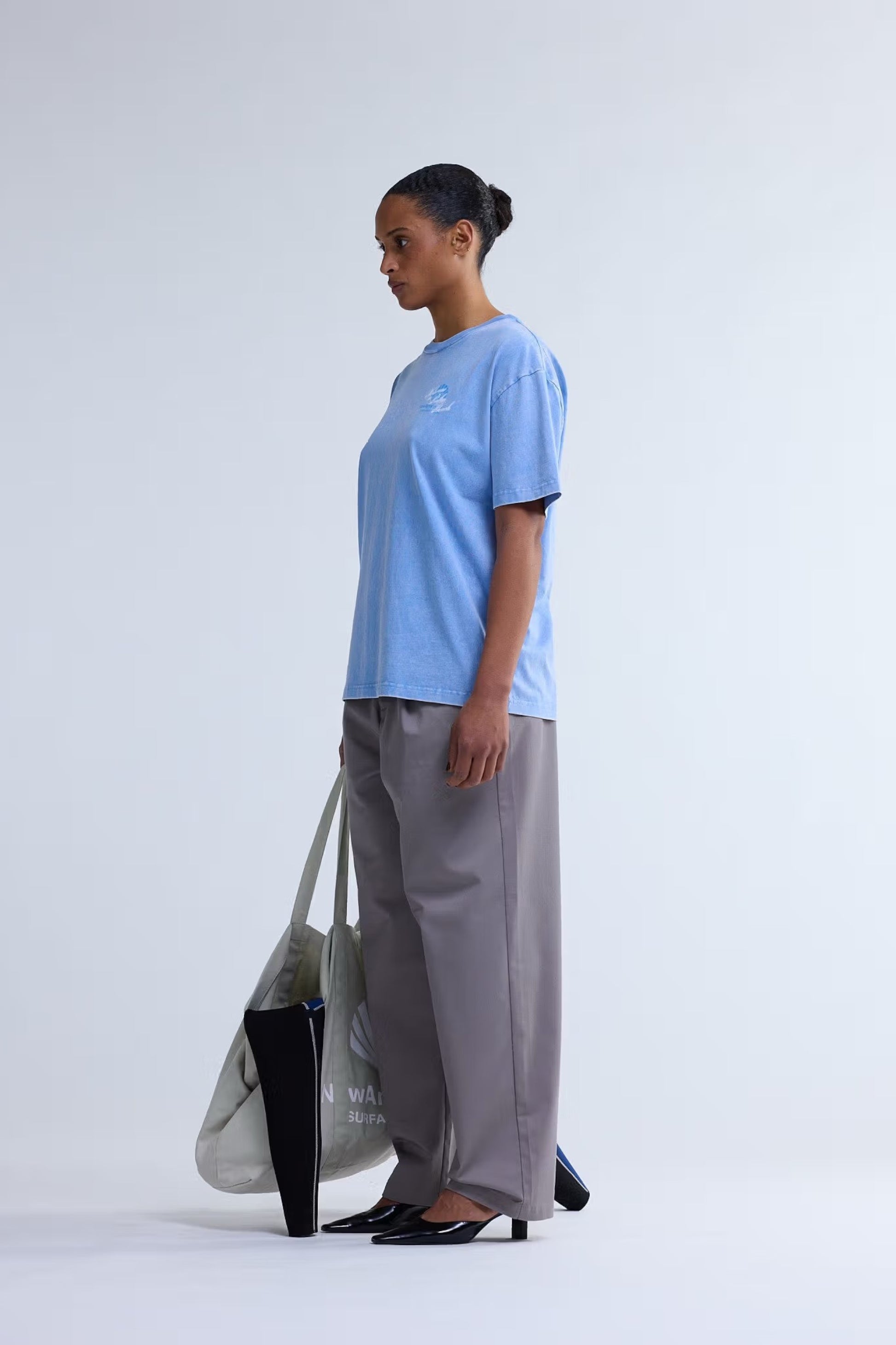 New Amsterdam Surf Association - Welcome To Palm Beach Tee (Blue)