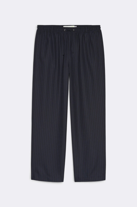NEW AMSTERDAM SURF ASSOCIATION Wool Work Trousers Navy | Edgar Bdx