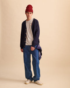 Nitto Knitwear - Cardigan Youri (Marine)