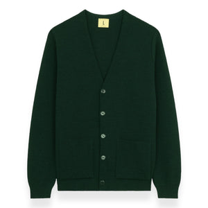 Nitto Knitwear - Cardigan Youri (Vert Forêt)