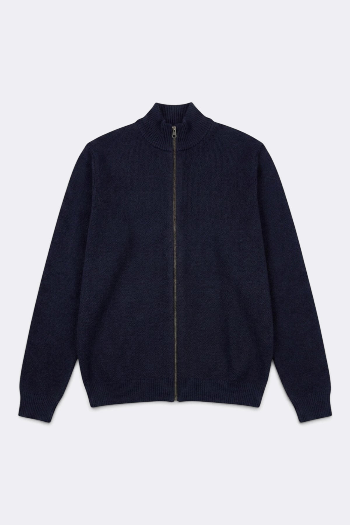 NITTO KNITWEAR Gilet Zippé Youri Marine | Edgar Bdx