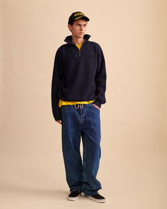 Nitto Knitwear - Pull Camionneur (Marine)