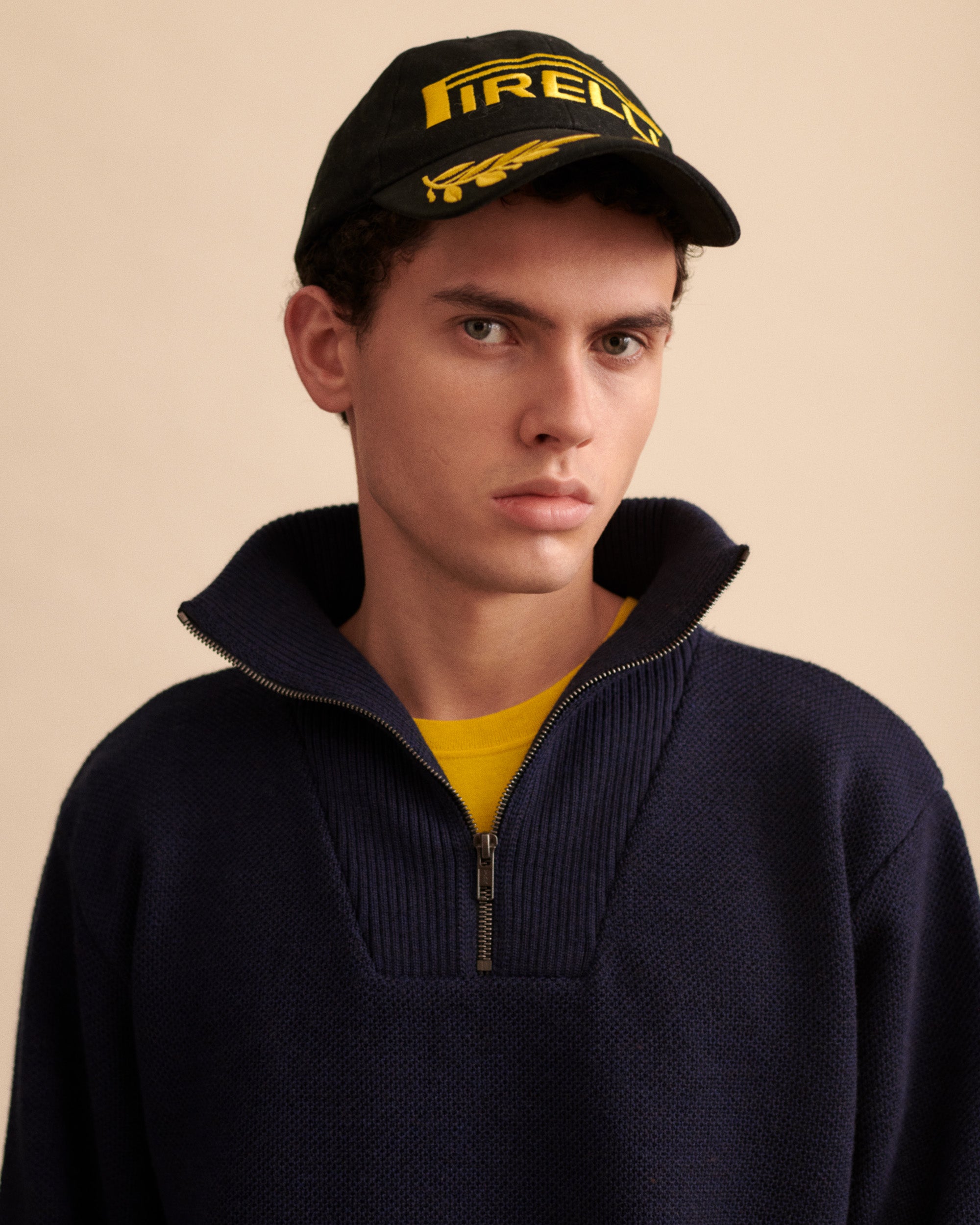 Nitto Knitwear - Pull Camionneur (Marine)
