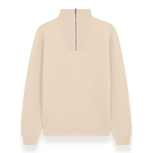 Nitto Knitwear - Pull Camionneur (Naturel)