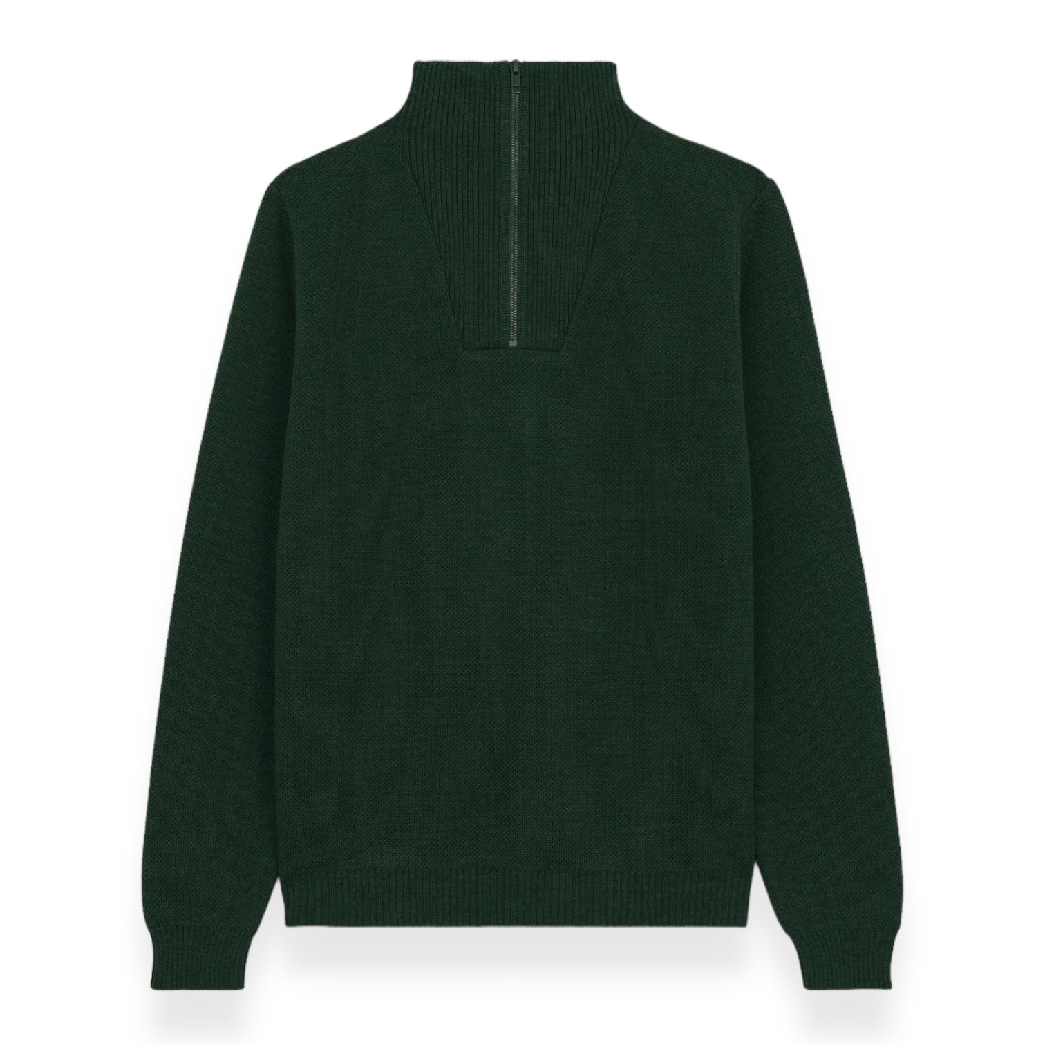 Nitto Knitwear - Pull Camionneur (Vert Forêt)