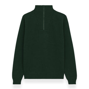 Nitto Knitwear - Pull Camionneur (Vert Forêt)