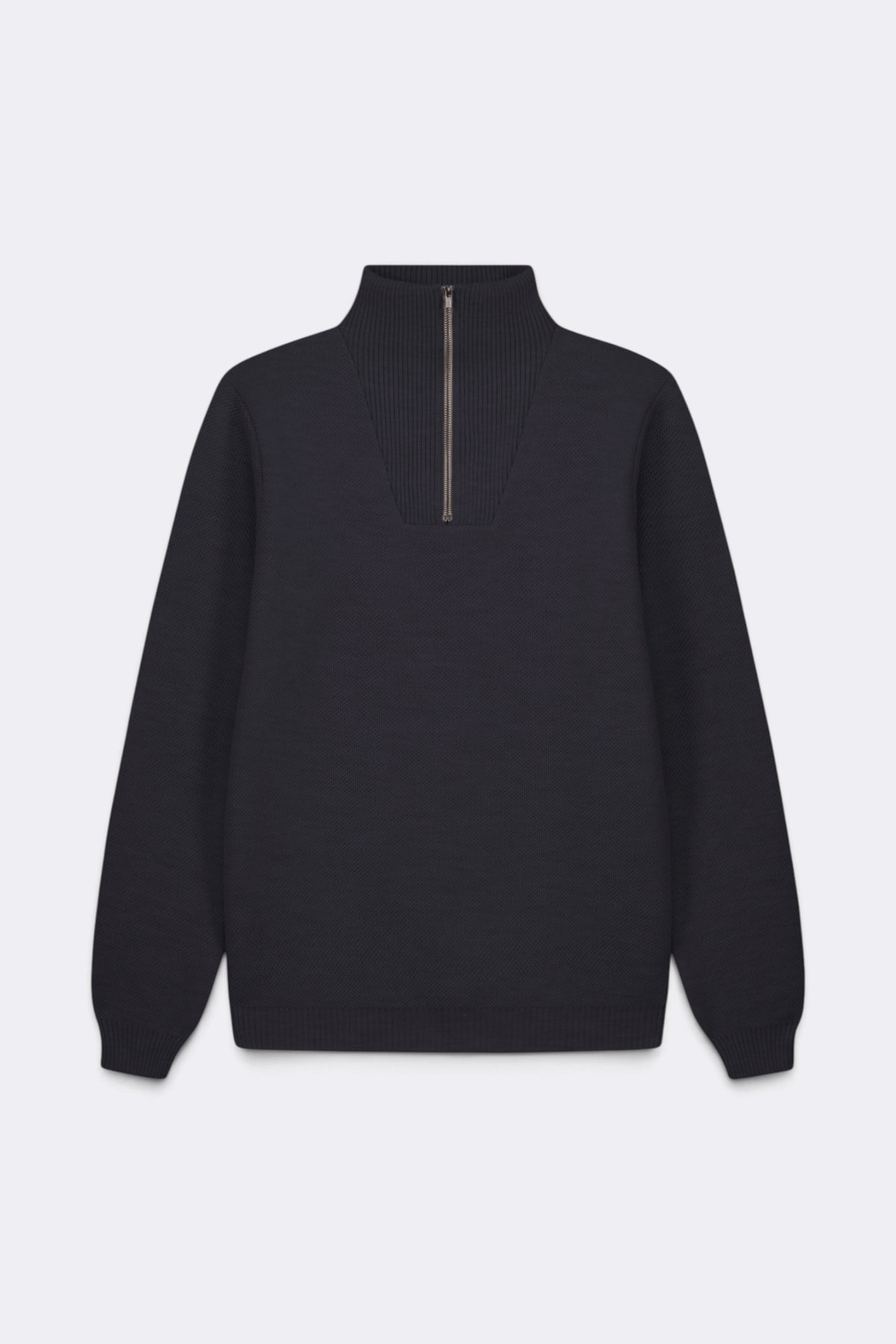 NITTO KNITWEAR - Pull Youri Camionneur (Anthracite)