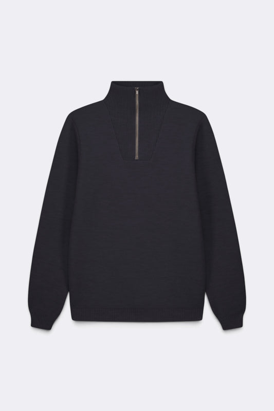 NITTO KNITWEAR - Pull Youri Camionneur (Anthracite)
