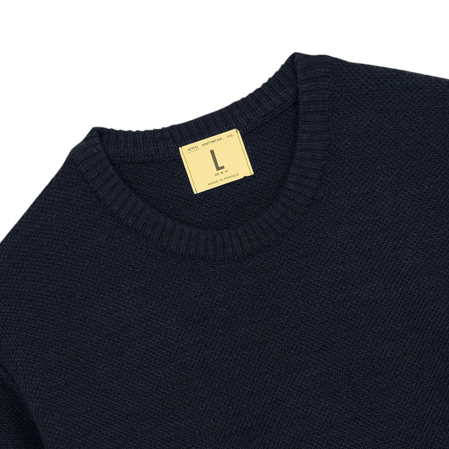 Nitto Knitwear - Pull Youri (Marine)