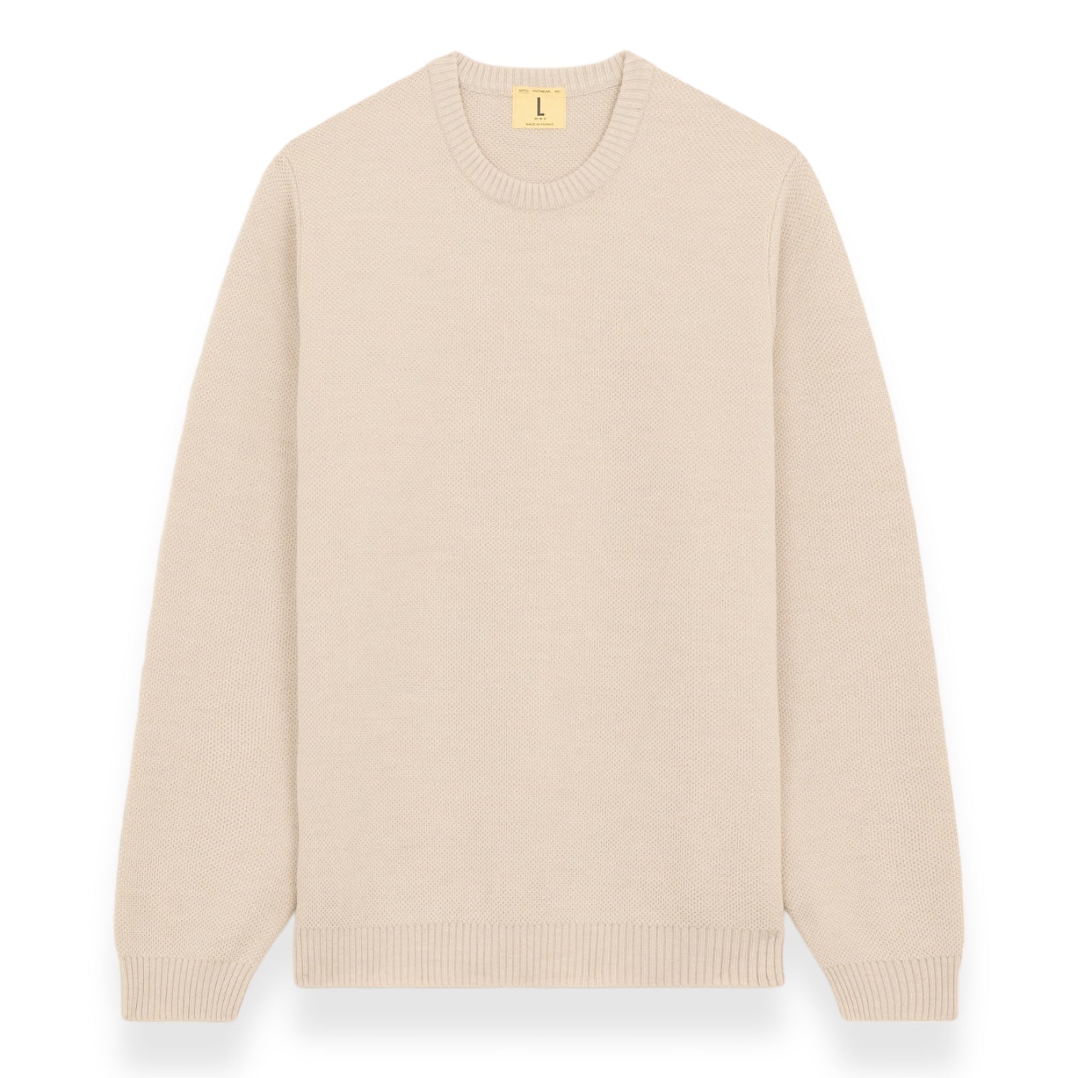 Nitto Knitwear - Pull Youri (Naturel)