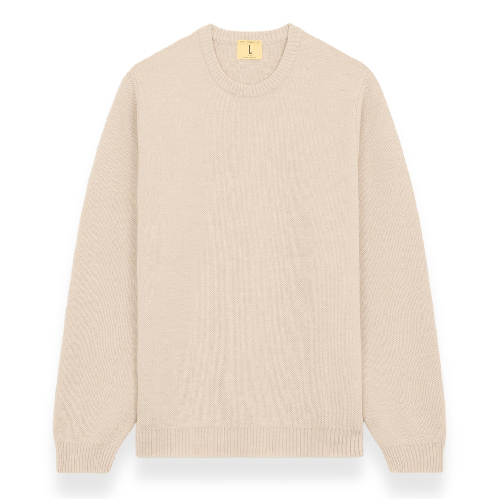 Nitto Knitwear - Pull Youri (Naturel)