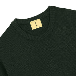 Nitto Knitwear - Pull Youri (Vert Forêt)