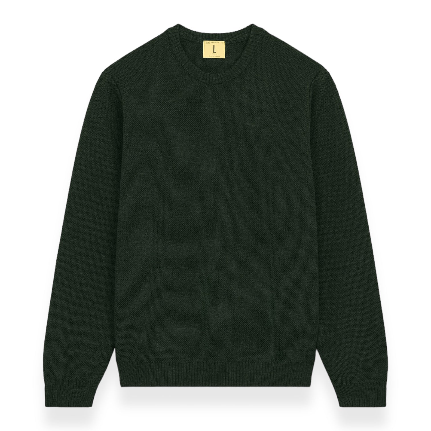 Nitto Knitwear - Pull Youri (Vert Forêt)