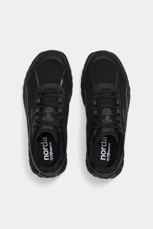 Norda 002 Stealth Black - Chaussure Trail Running Dyneema & Vibram - Edgar Bdx
