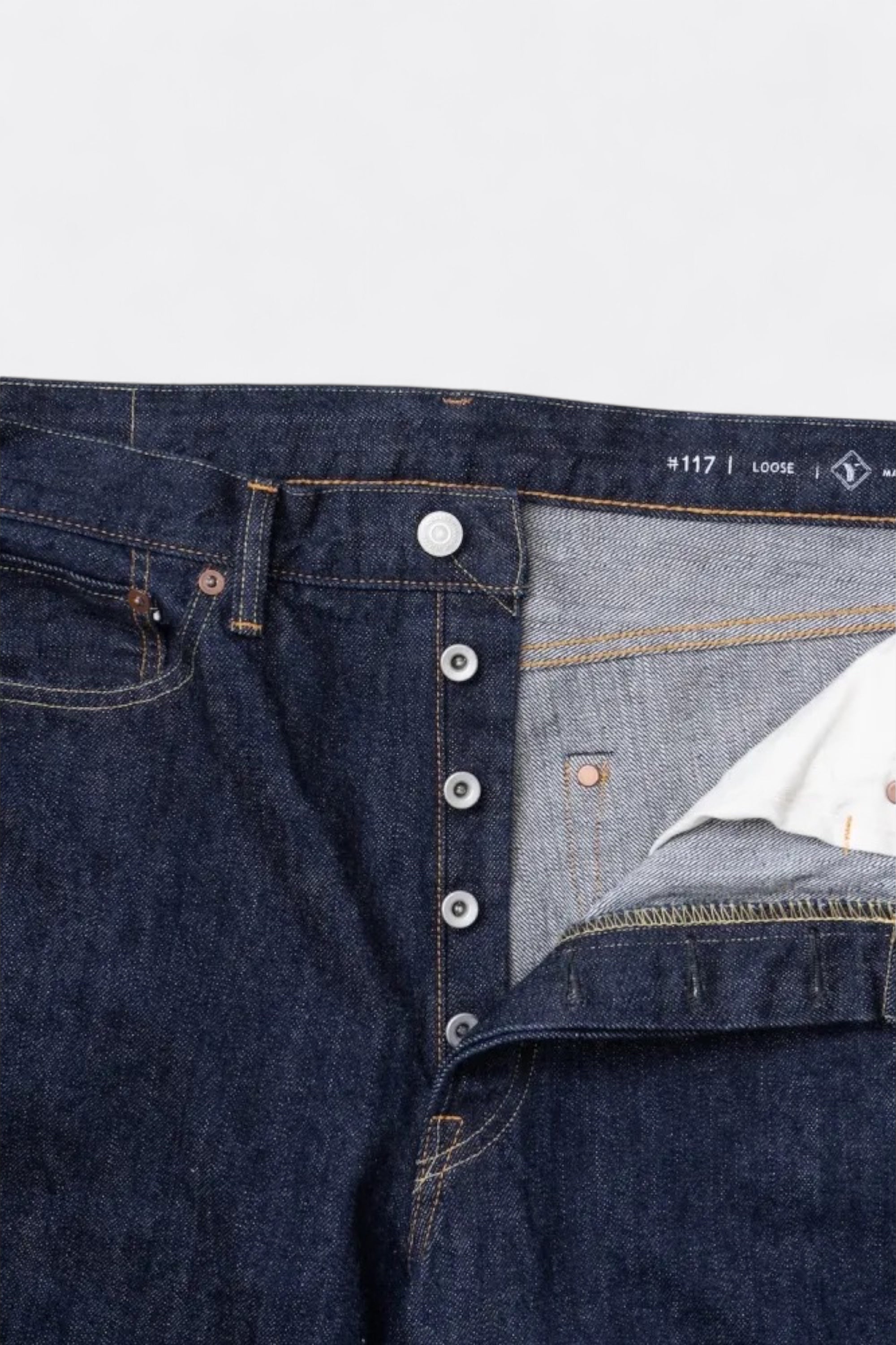 Ordinary Fits - 117 Loose Fit Denim (Indigo) – Edgar Bdx