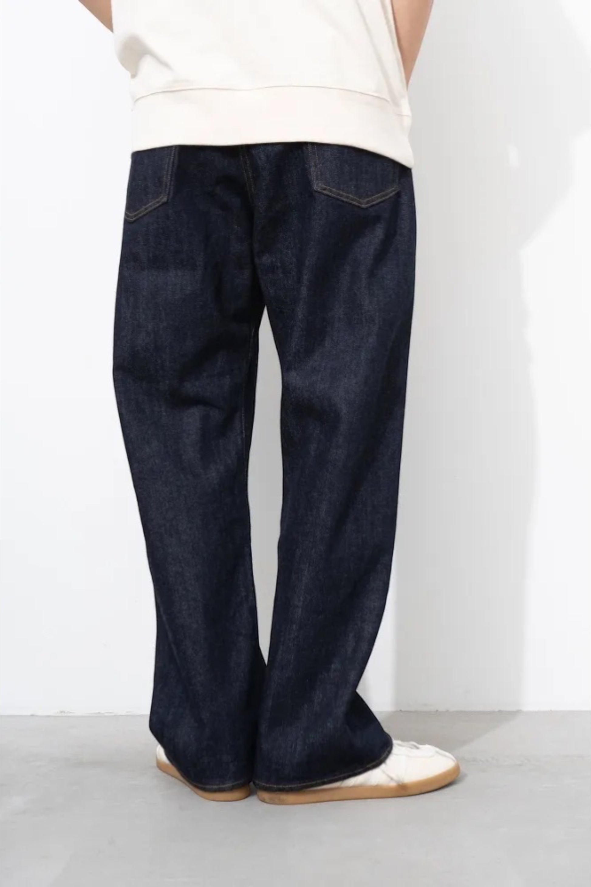Ordinary Fits 119 Wide Fit Denim One Wash Indigo | Selvedge Japonais Kojima | Edgar Bdx