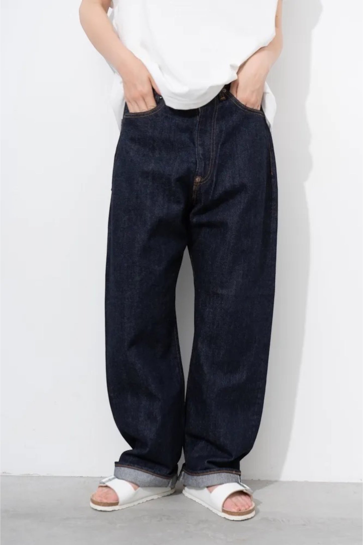 119 Wide Fit Denim One Wash (Indigo)