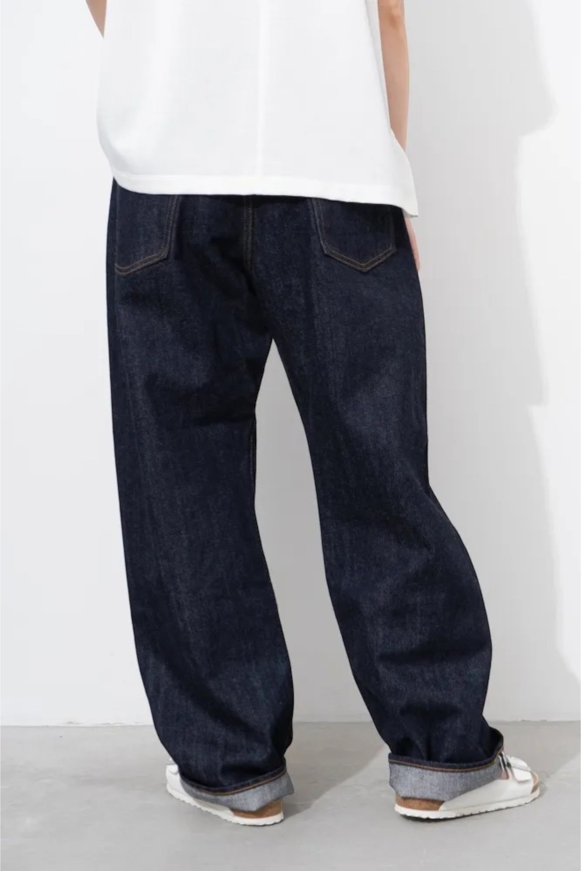 Ordinary Fits 119 Wide Fit Denim One Wash Indigo | Selvedge Japonais Kojima | Edgar Bdx