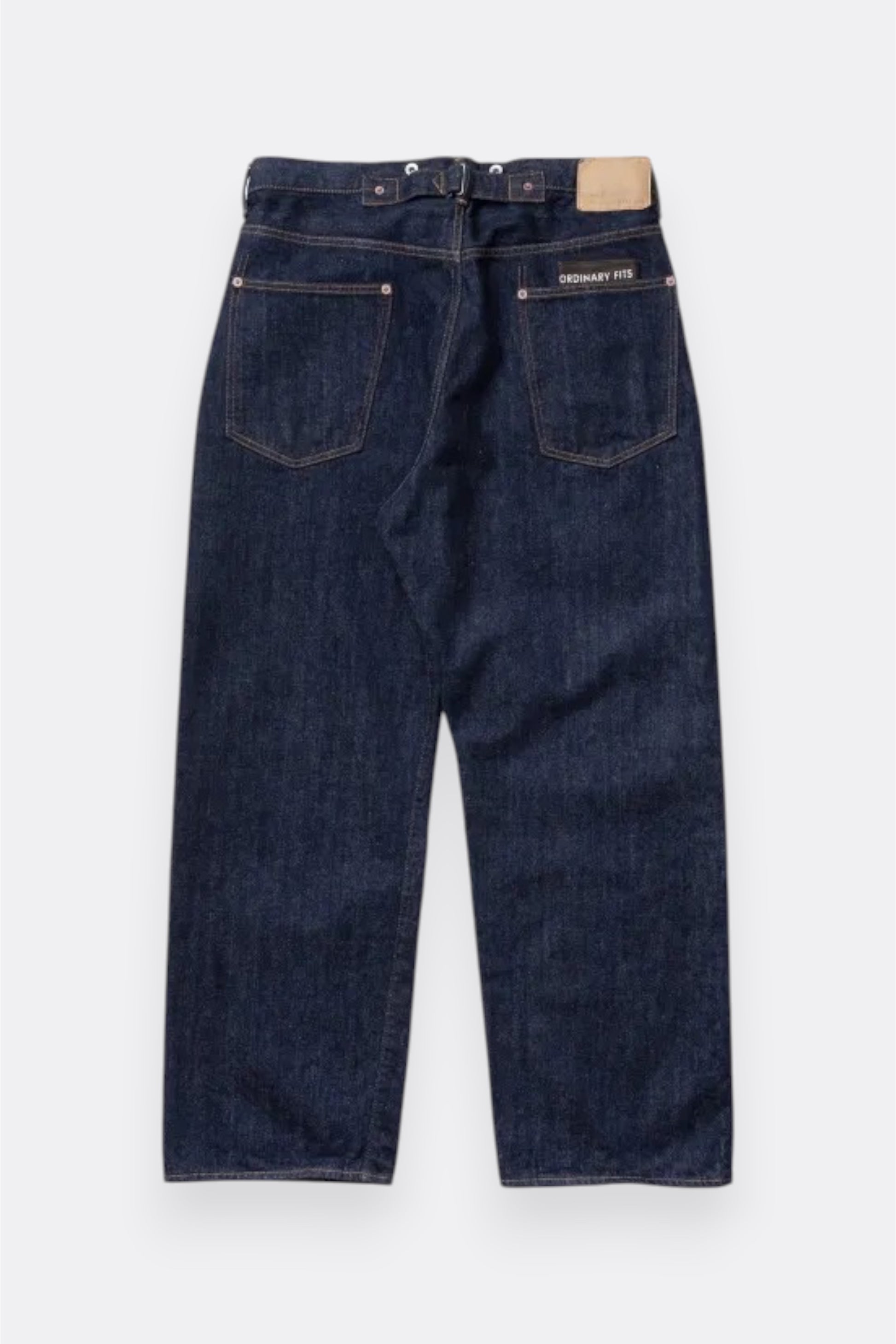 Ordinary Fits 119 Wide Fit Denim One Wash Indigo | Selvedge Japonais Kojima | Edgar Bdx