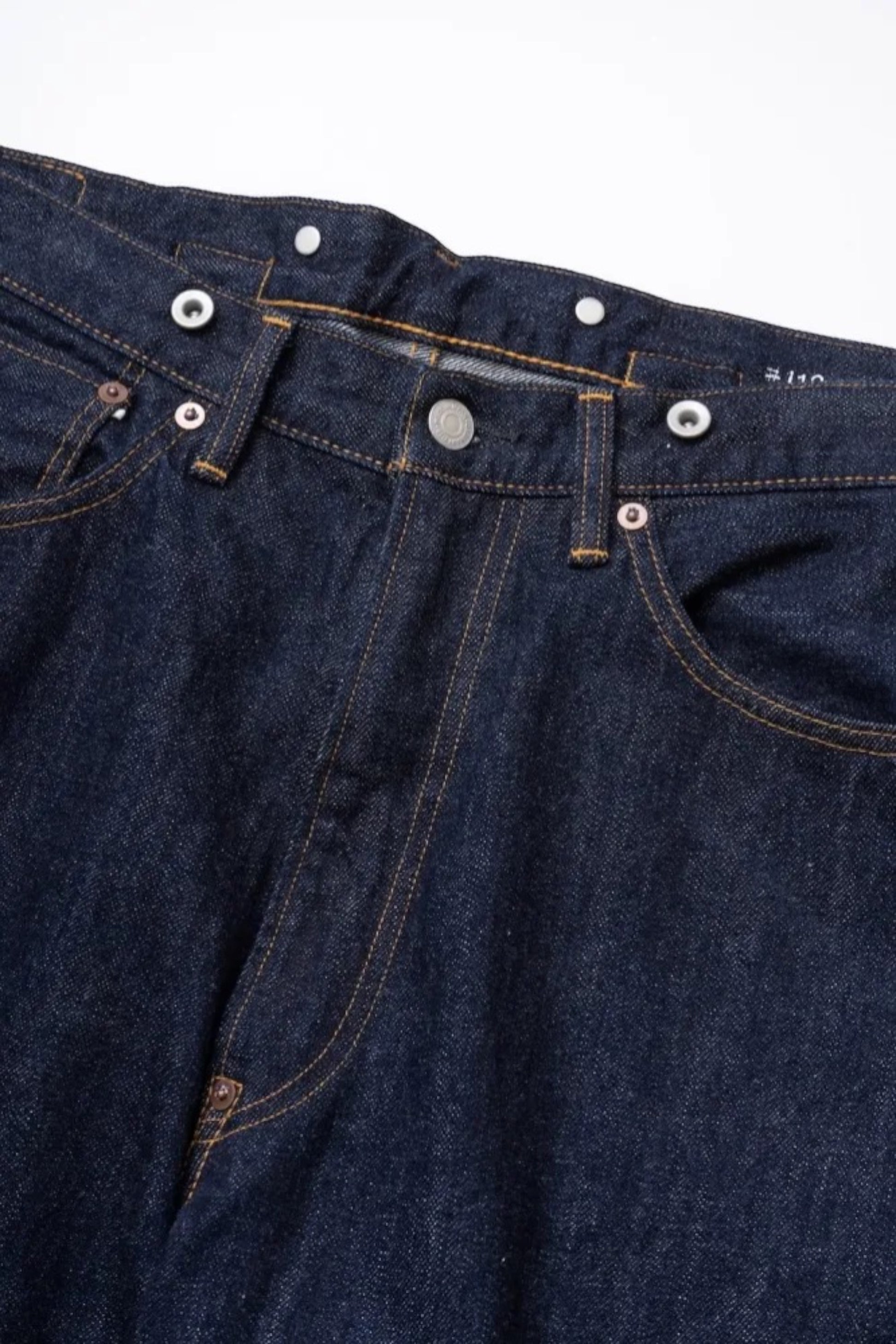 Ordinary Fits 119 Wide Fit Denim One Wash Indigo | Selvedge Japonais Kojima | Edgar Bdx