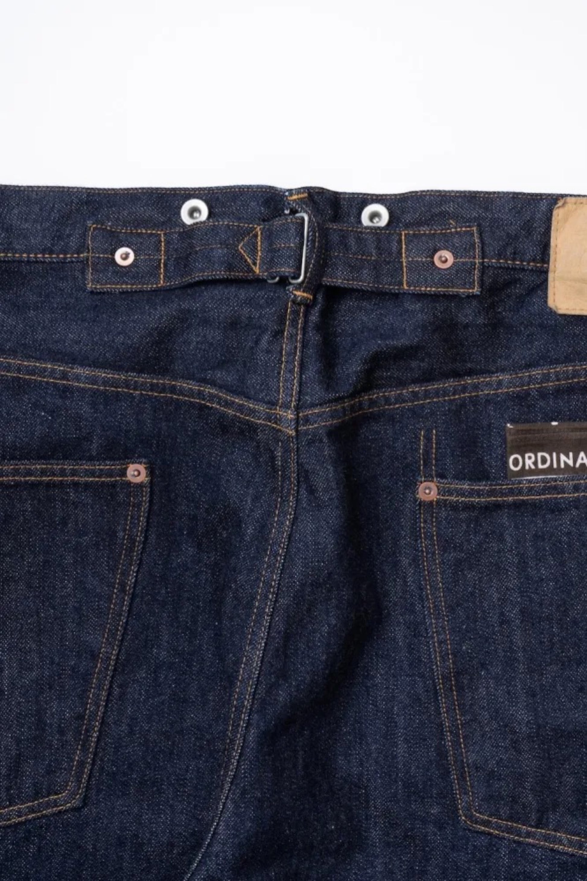 Ordinary Fits 119 Wide Fit Denim One Wash Indigo | Selvedge Japonais Kojima | Edgar Bdx