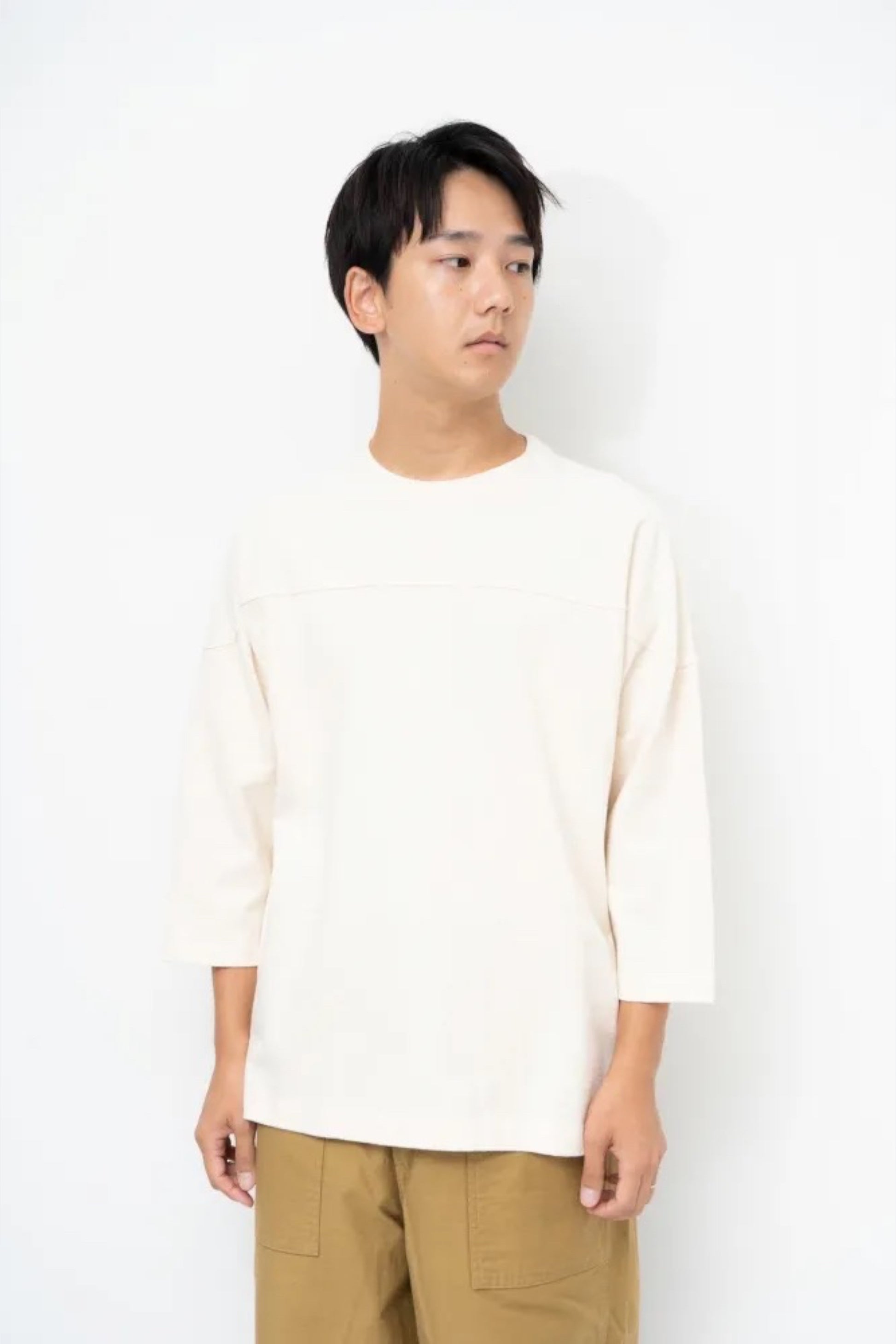 Ordinary Fits - Football Tee (Ecru)