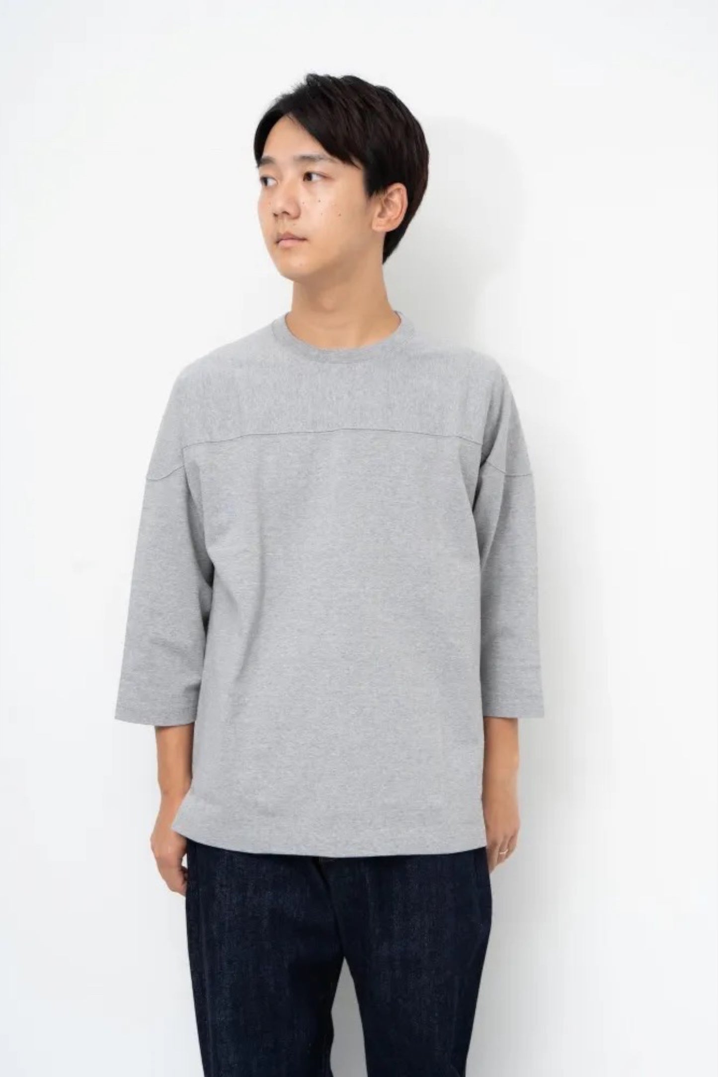 Ordinary Fits - Football Tee (Grey)