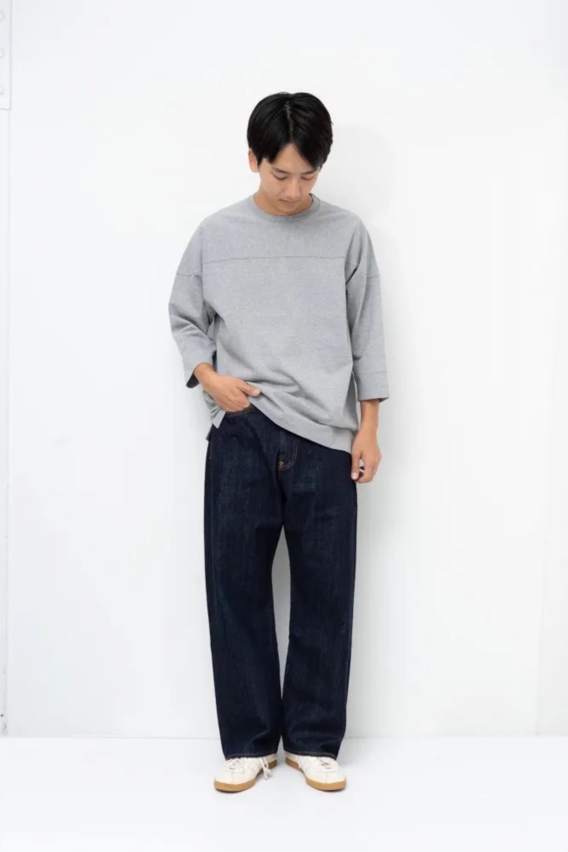 Ordinary Fits - Football Tee (Grey)