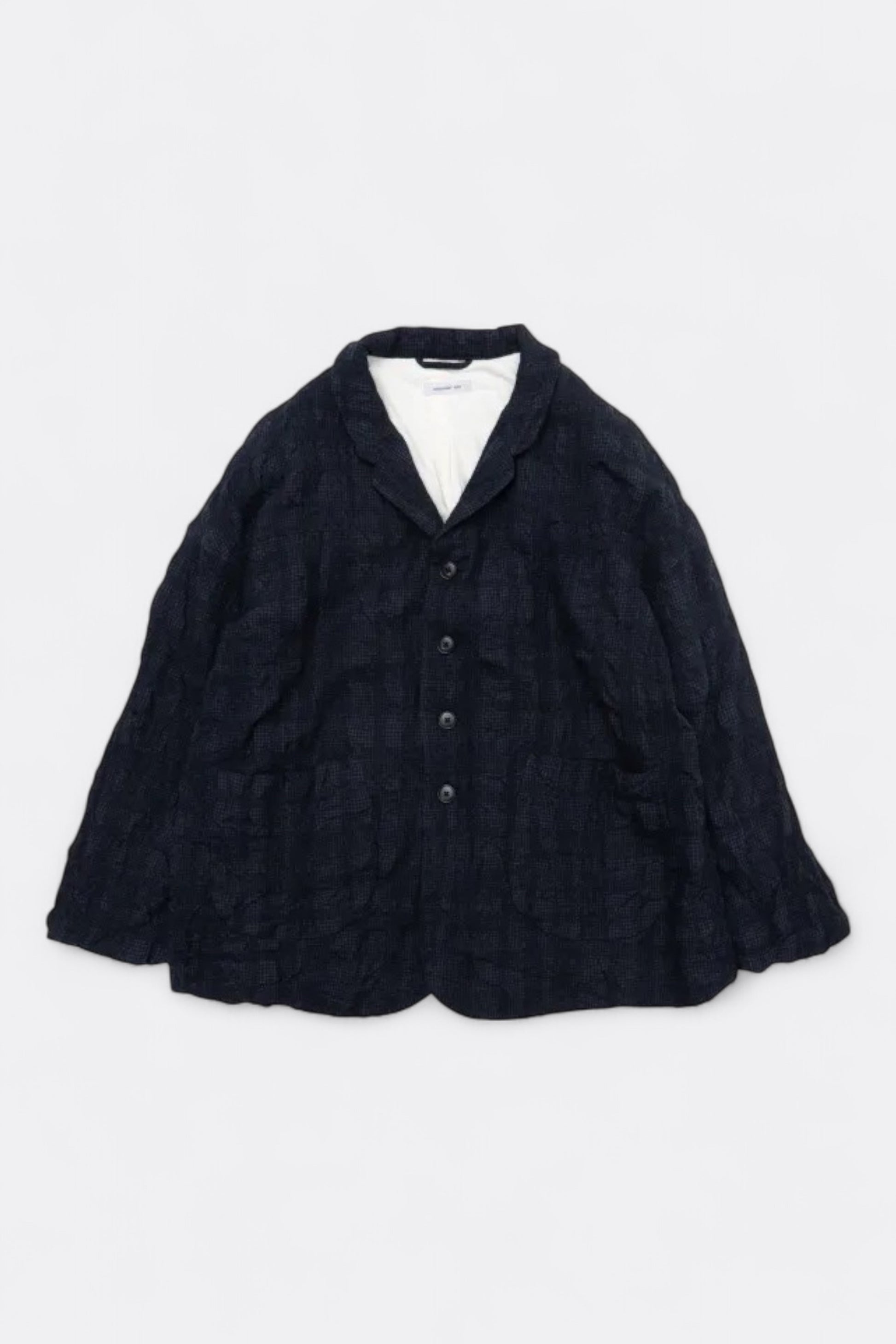 Ordinary Fits - Hound Tooth Tailored Jacket (Navy)