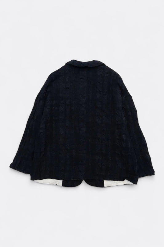 Ordinary Fits - Hound Tooth Tailored Jacket (Navy)