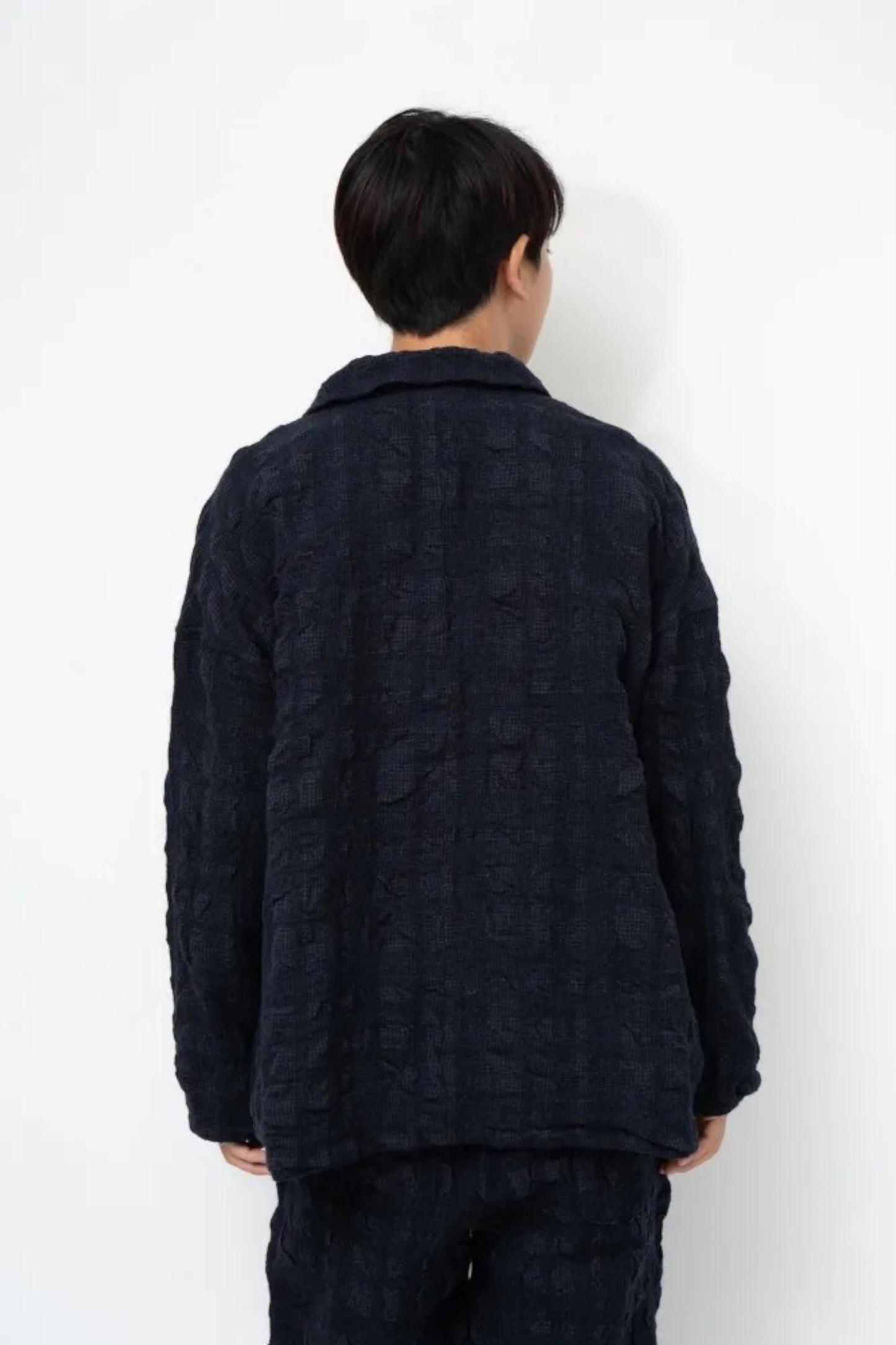 Ordinary Fits - Hound Tooth Tailored Jacket (Navy)