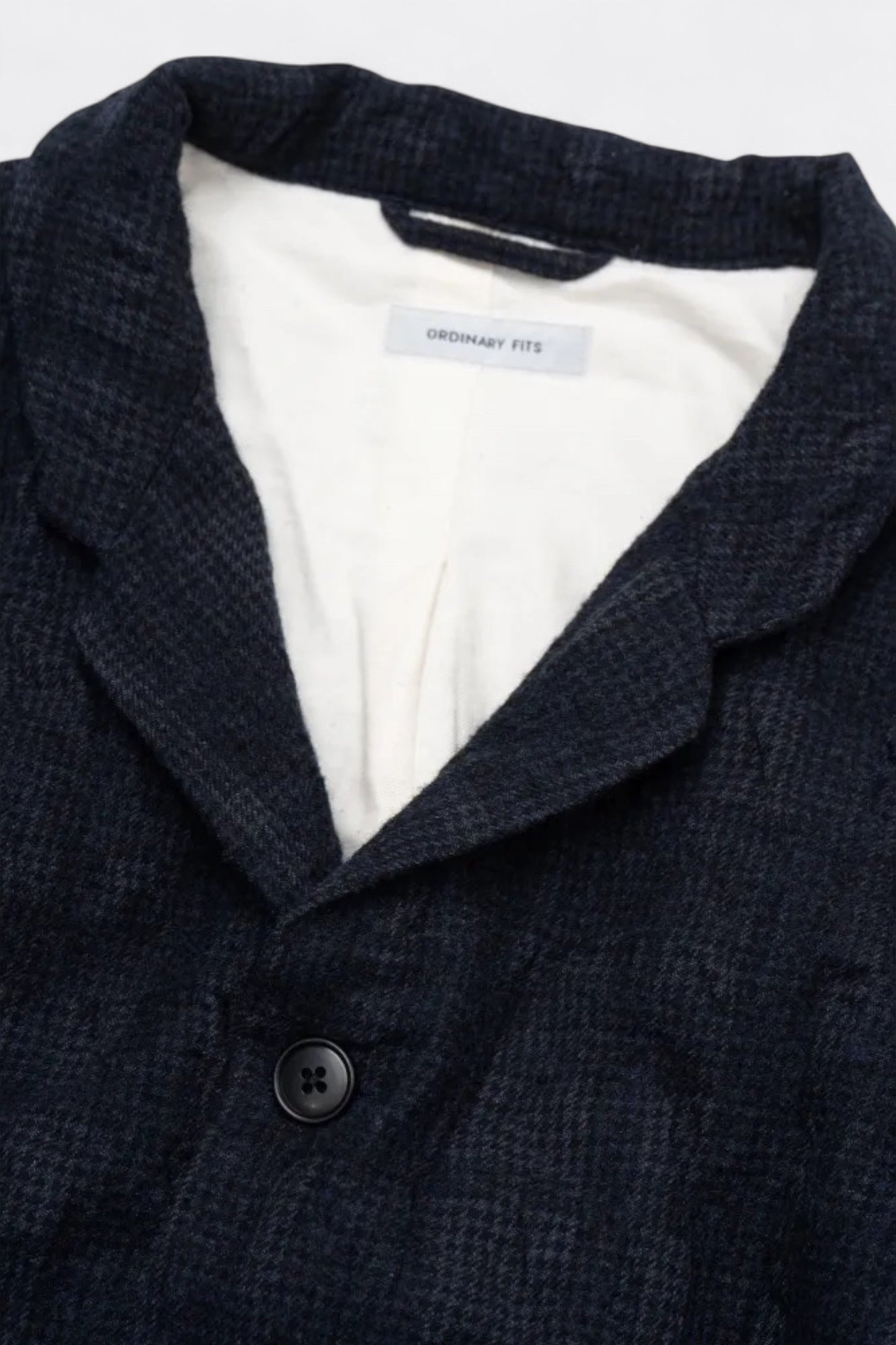Ordinary Fits - Hound Tooth Tailored Jacket (Navy)