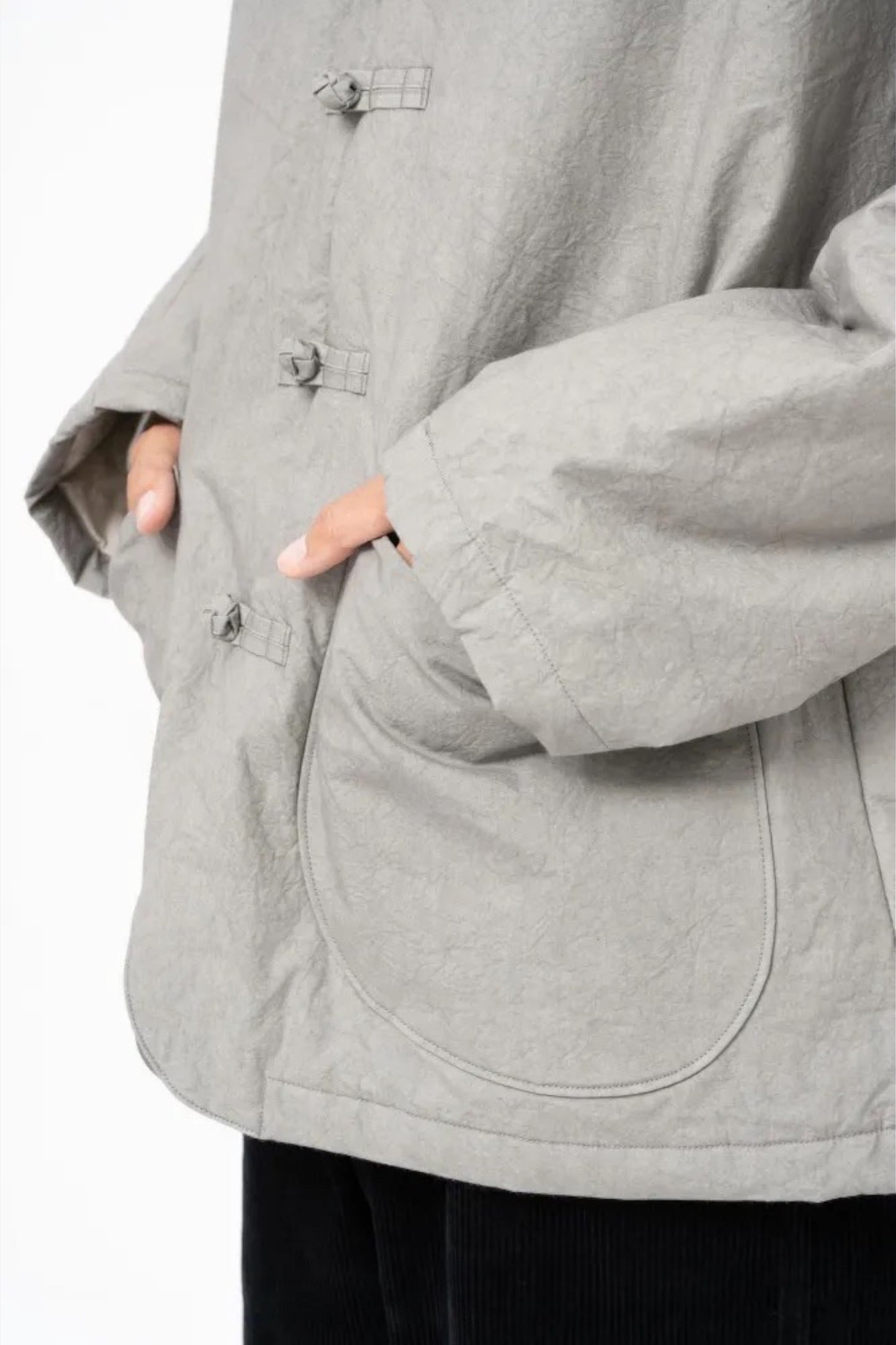 Ordinary Fits - Quilt China Jacket (Grey)