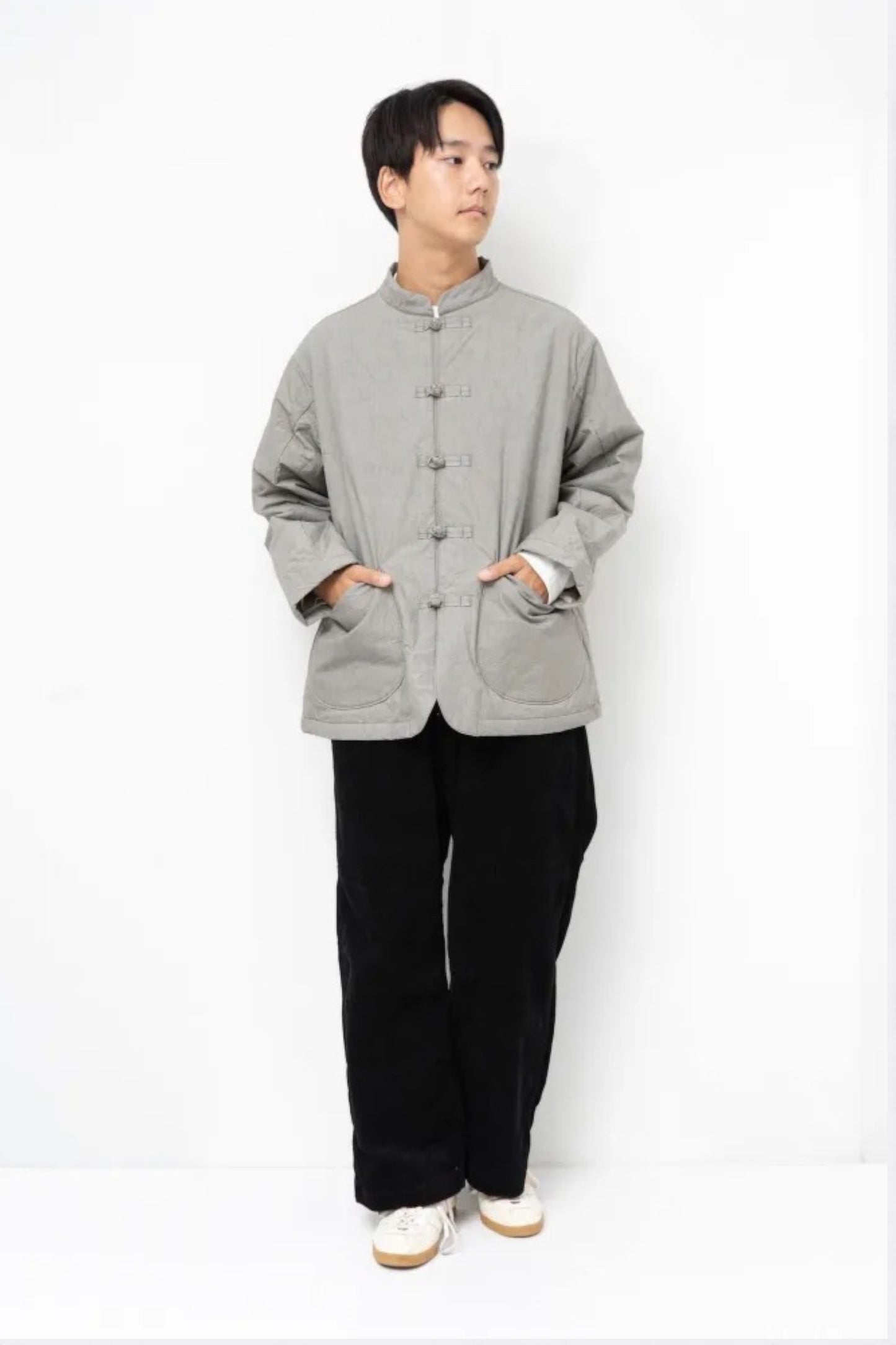 Ordinary Fits - Quilt China Jacket (Grey)