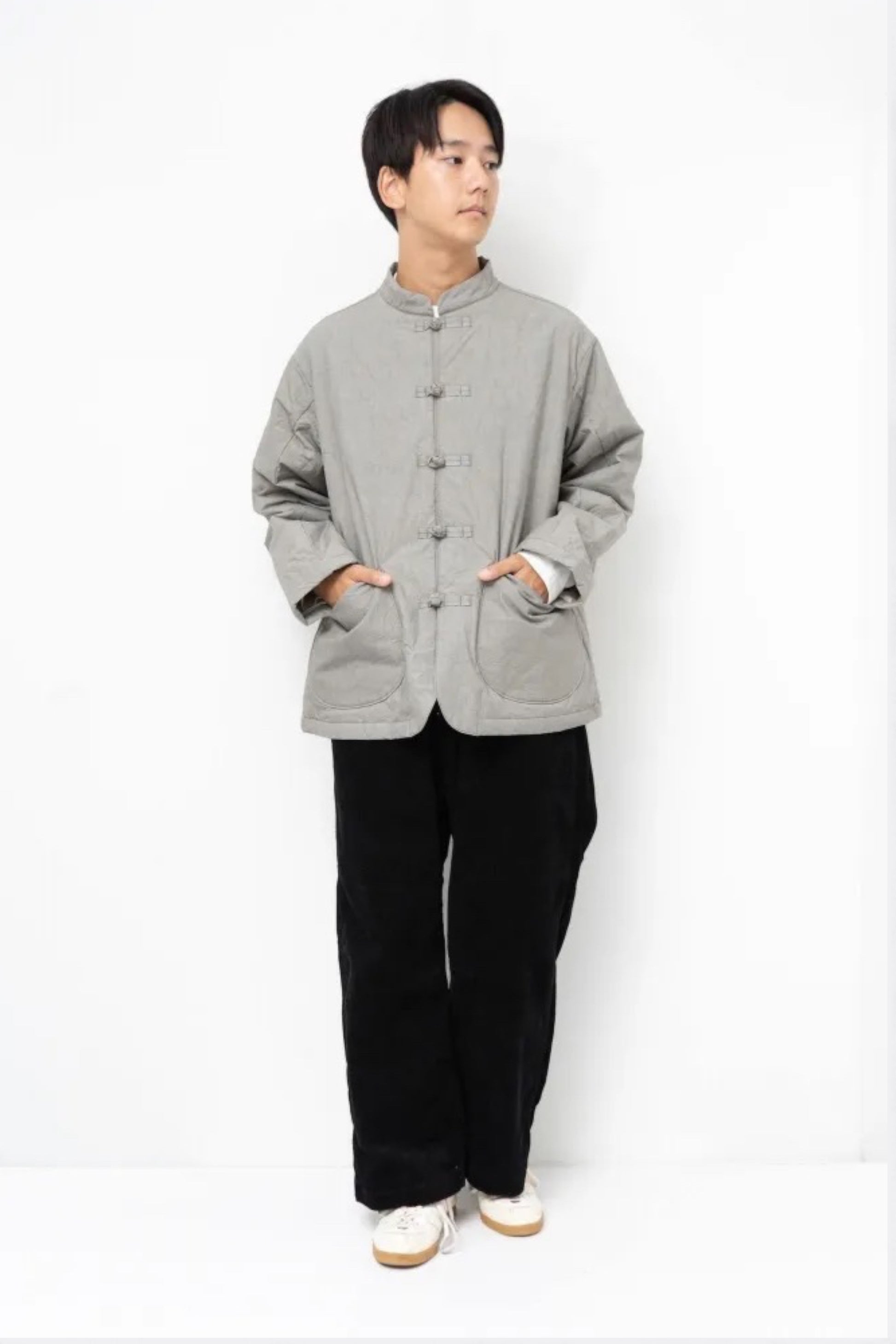 Ordinary Fits - Quilt China Jacket (Grey)
