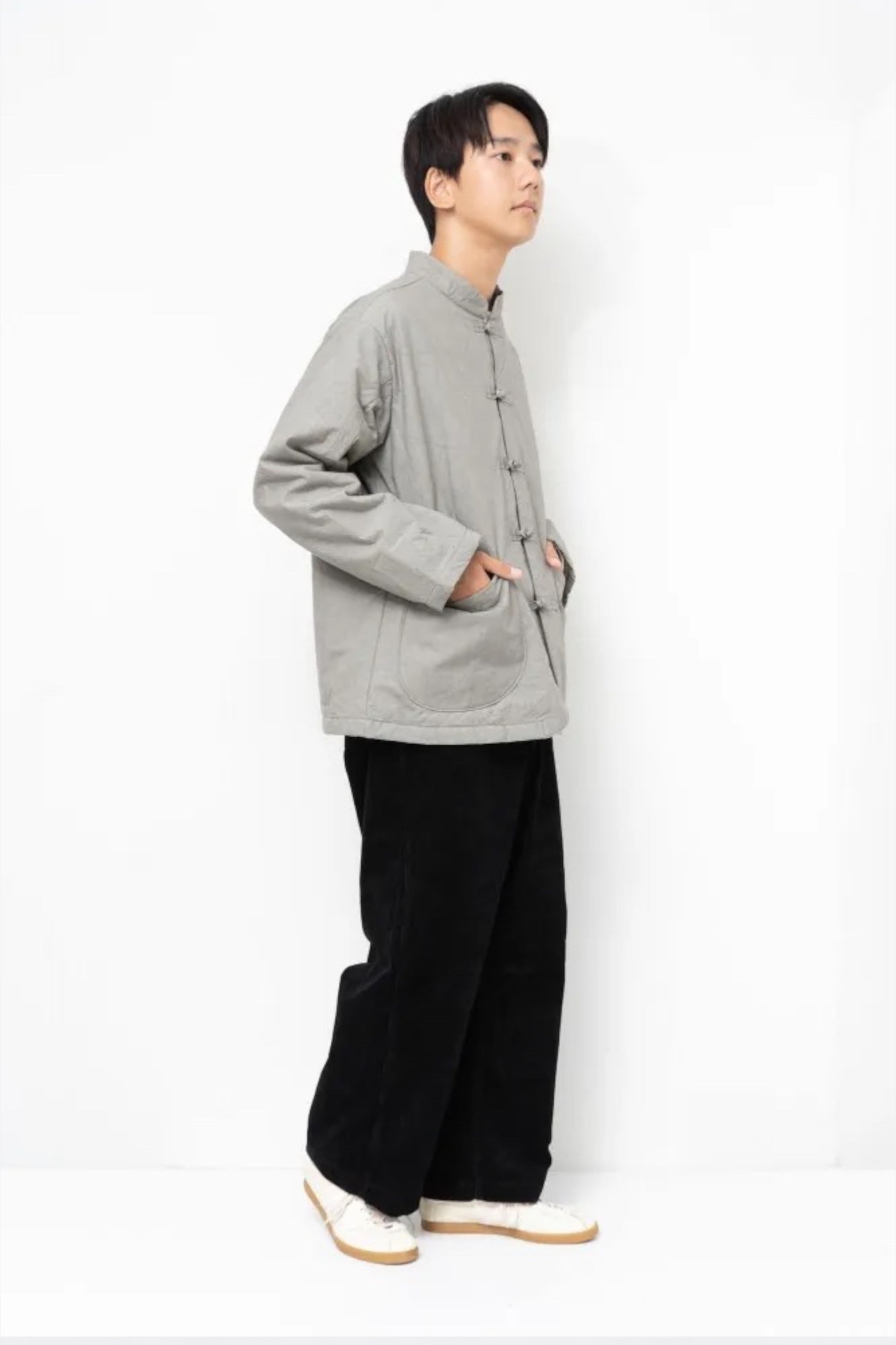 Ordinary Fits - Quilt China Jacket (Grey)